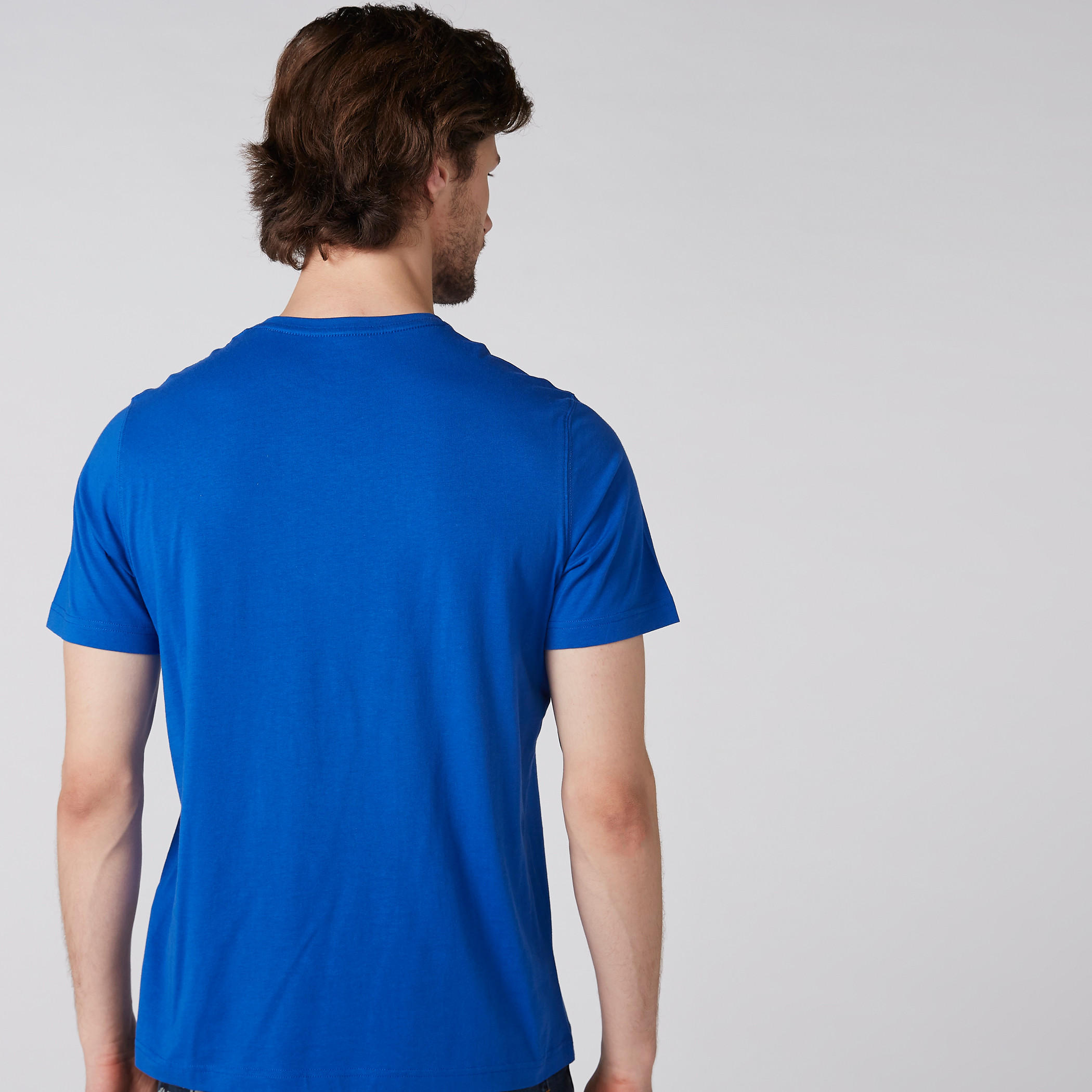 Printed T-Shirt with Short Sleeves-men-clothing-tshirtsandpolos-tshirts-image-2