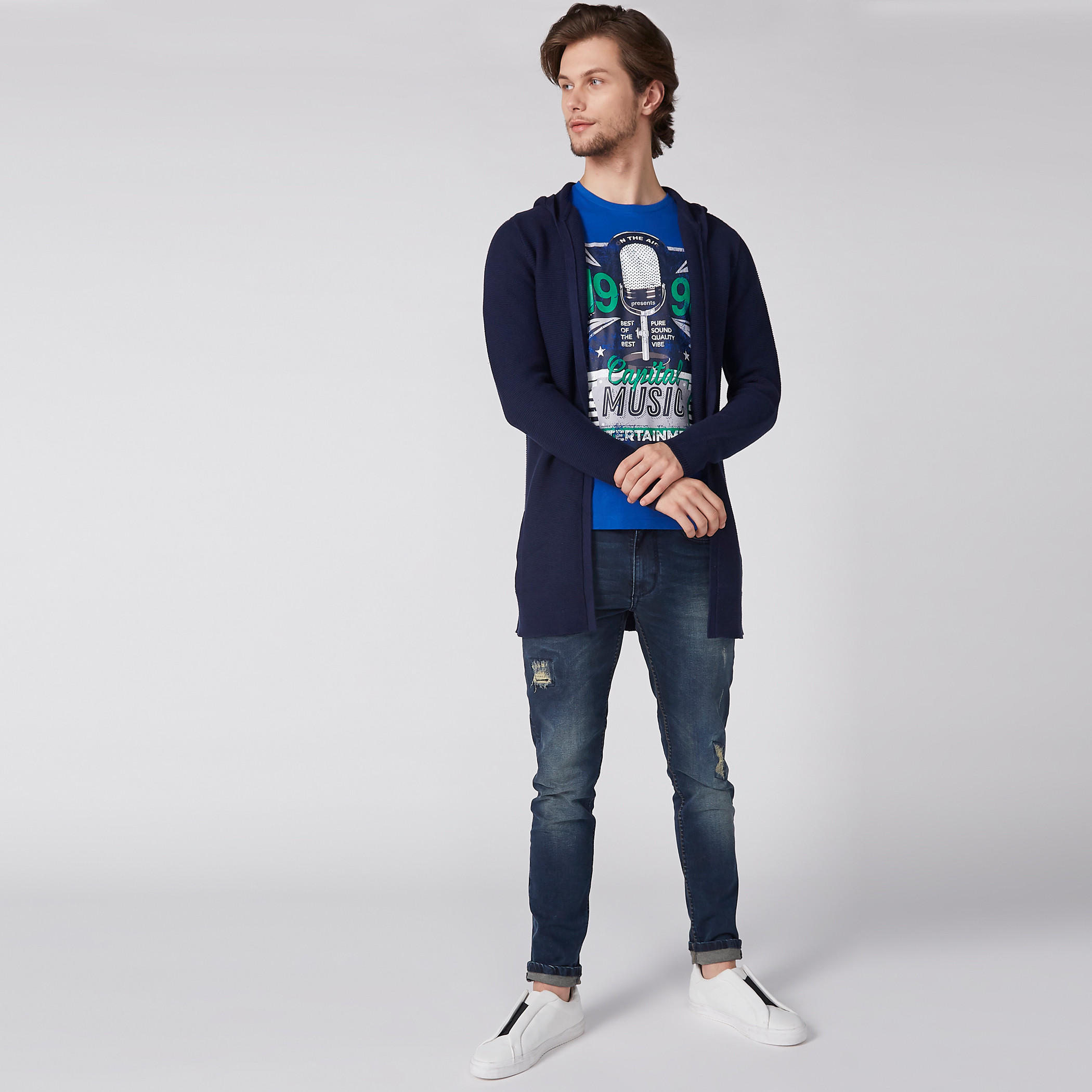 Printed T-Shirt with Short Sleeves-men-clothing-tshirtsandpolos-tshirts-image-3