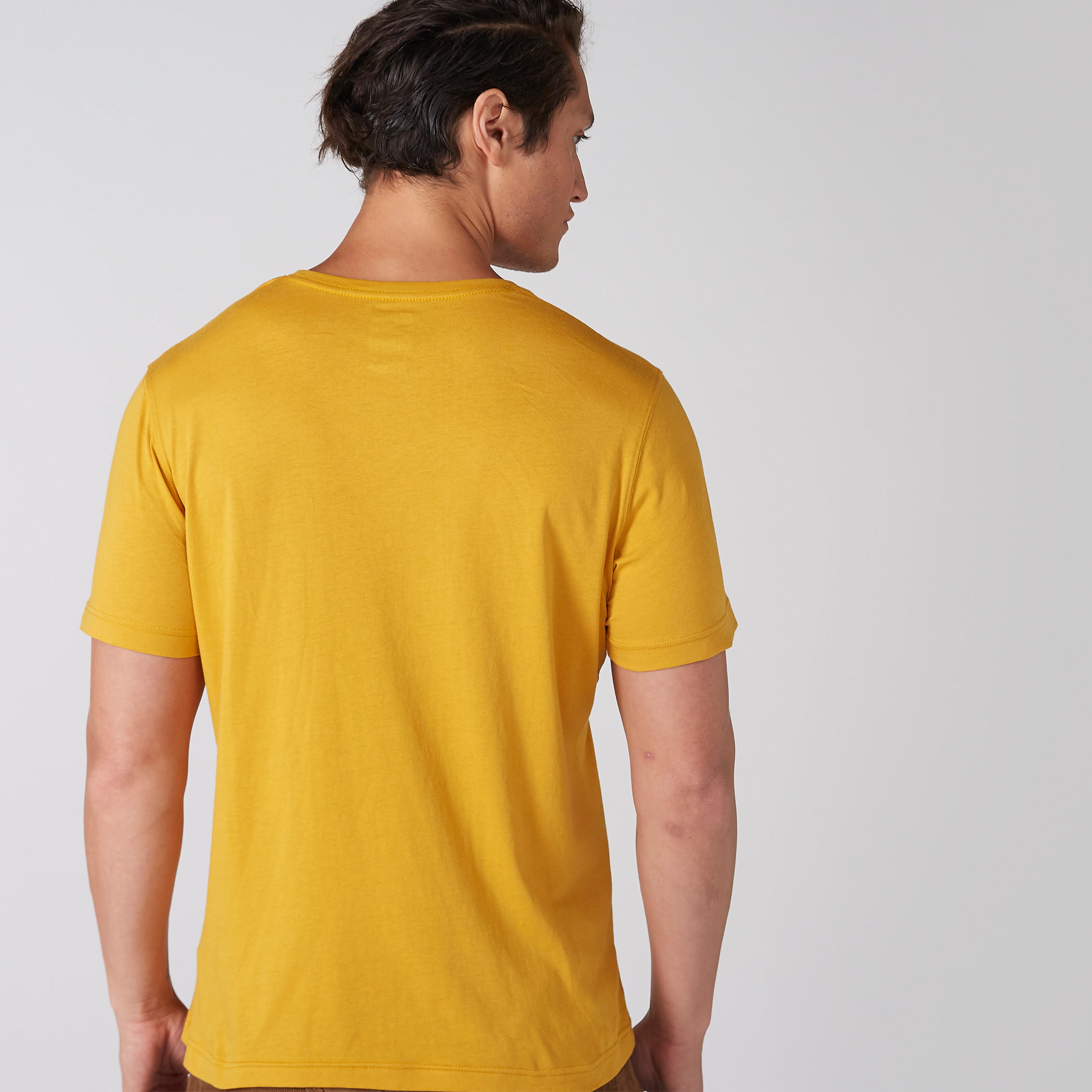 Printed T-Shirt with Crew Neck and Short Sleeves-men-clothing-tshirtsandpolos-tshirts-image-3