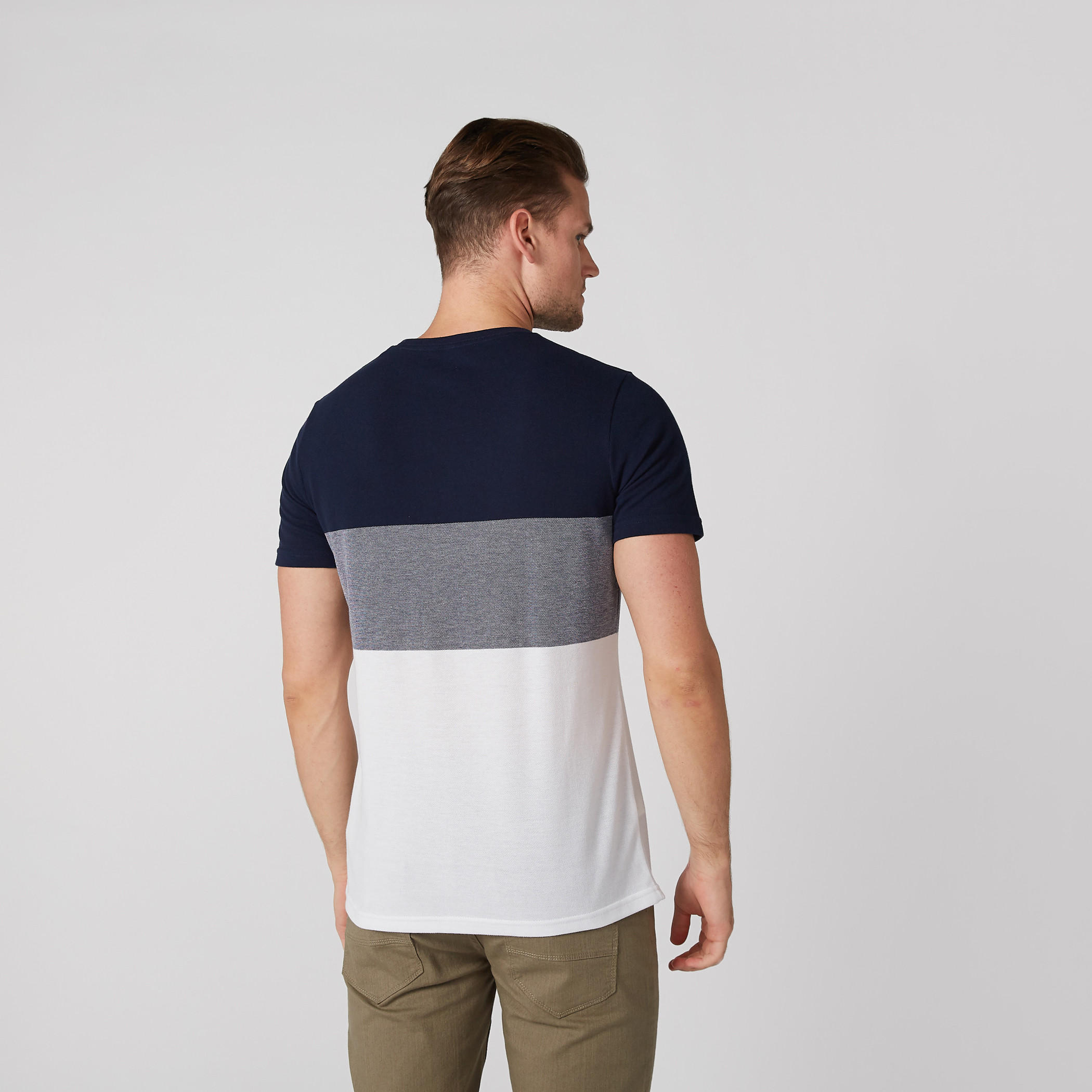 Round Neck T-Shirt with Short Sleeves-men-clothing-tshirtsandpolos-tshirts-image-3