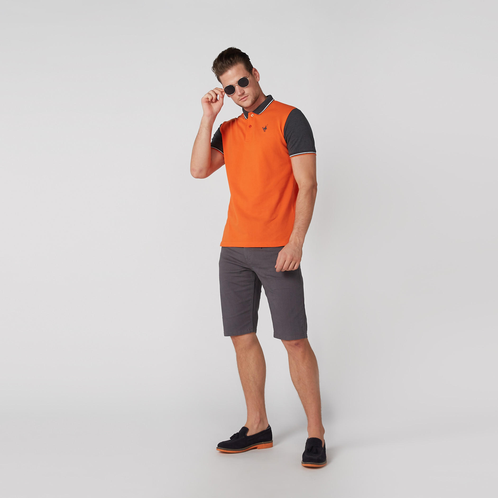 تيشيرت بياقة بولو وأكمام قصيرة-men-clothing-tshirtsandpolos-polos-image-1