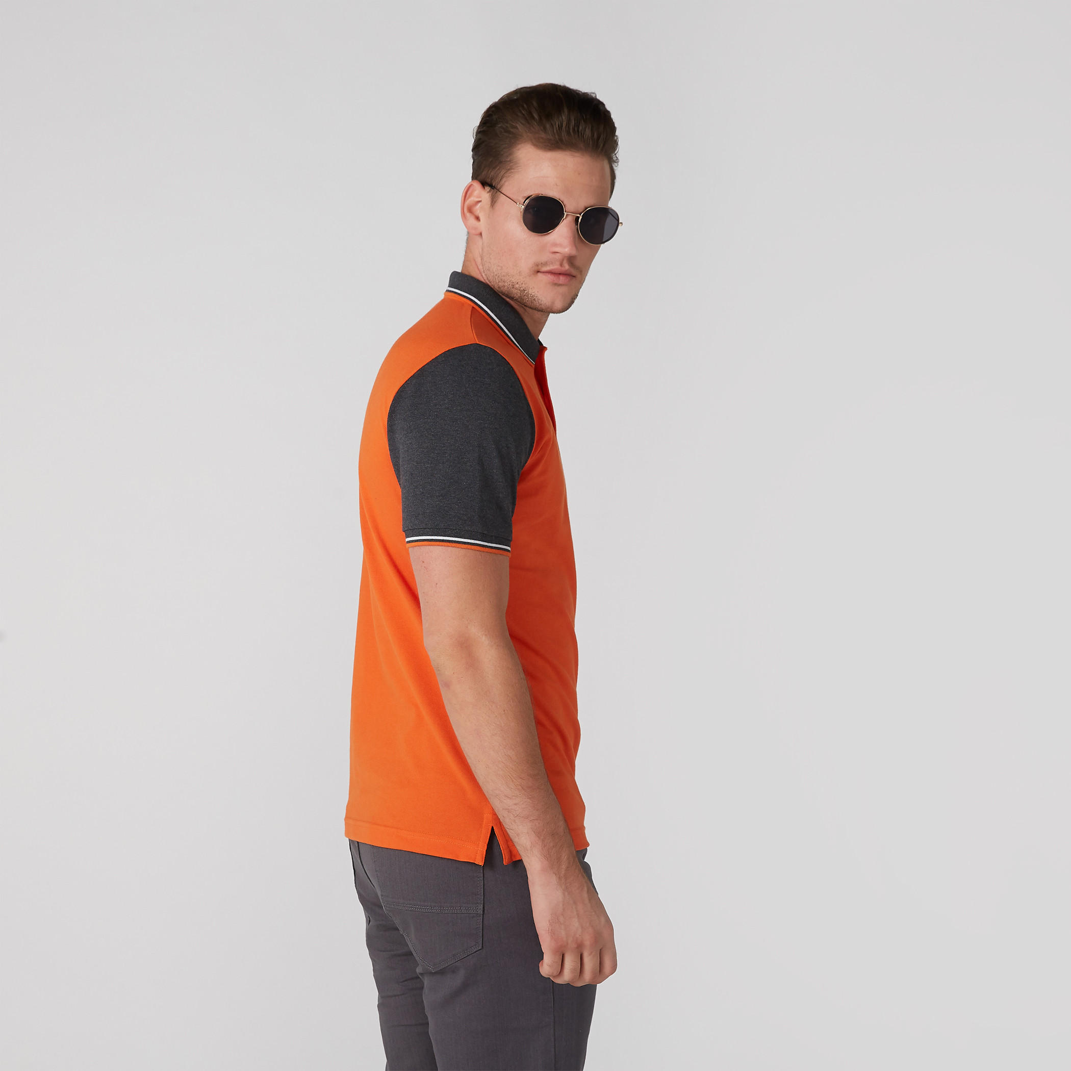 تيشيرت بياقة بولو وأكمام قصيرة-men-clothing-tshirtsandpolos-polos-image-2