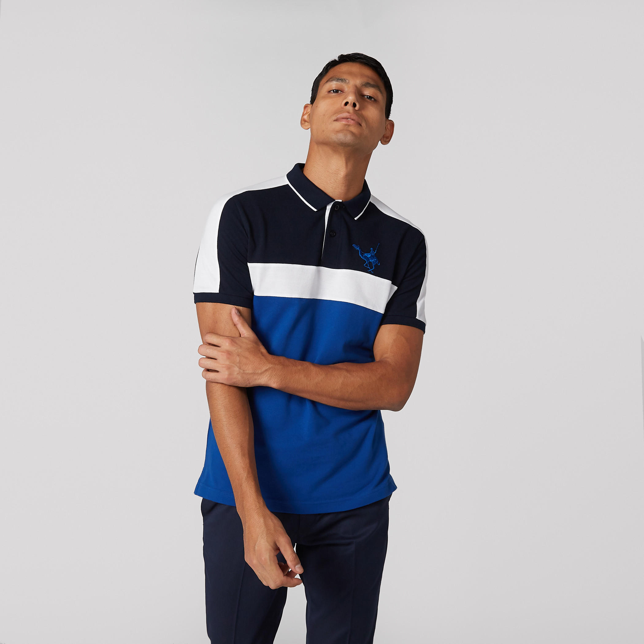تيشيرت بياقة بولو وأكمام قصيرة-men-clothing-tshirtsandpolos-polos-image-3