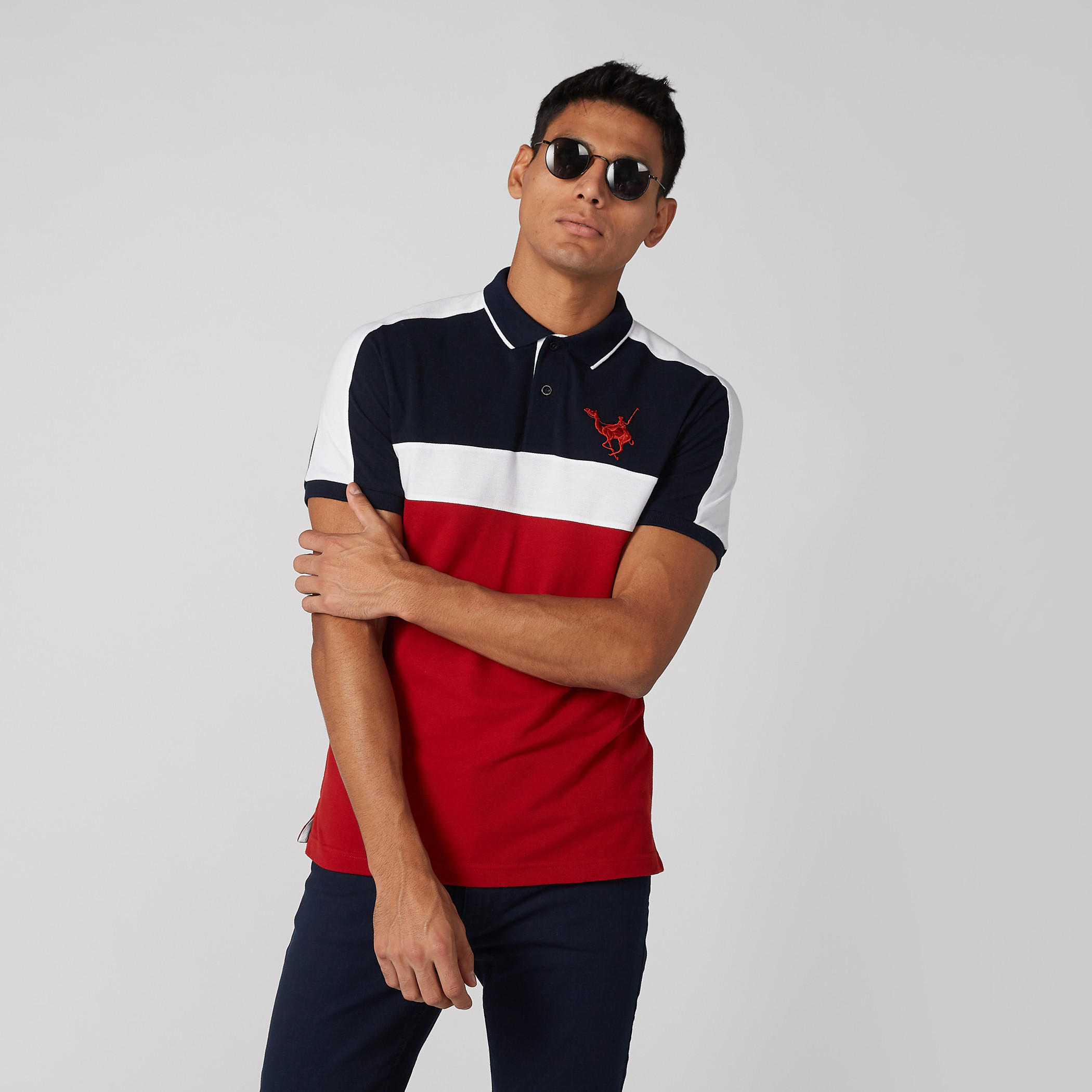 تيشيرت بياقة بولو وأكمام قصيرة-men-clothing-tshirtsandpolos-polos-image-1