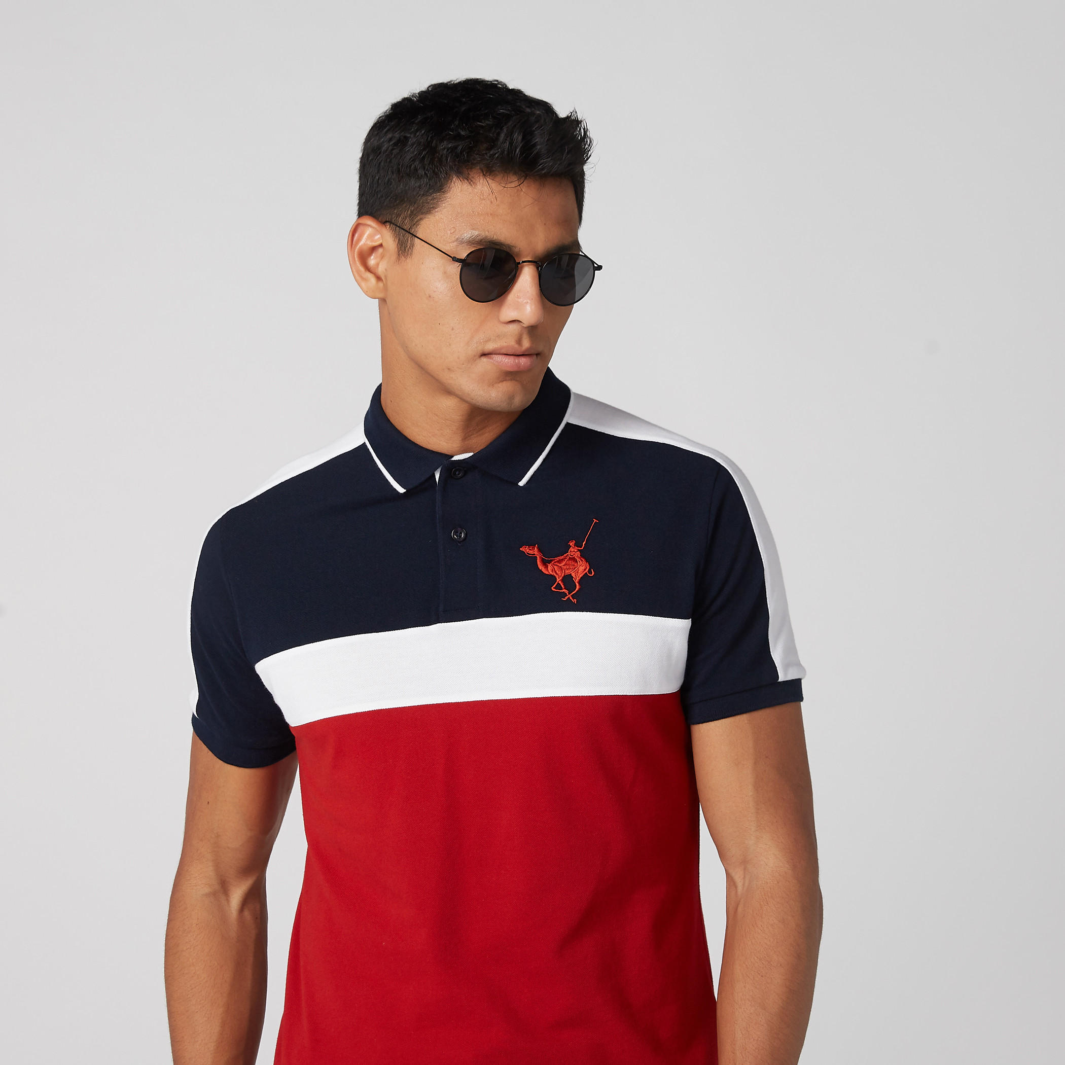 تيشيرت بياقة بولو وأكمام قصيرة-men-clothing-tshirtsandpolos-polos-image-2