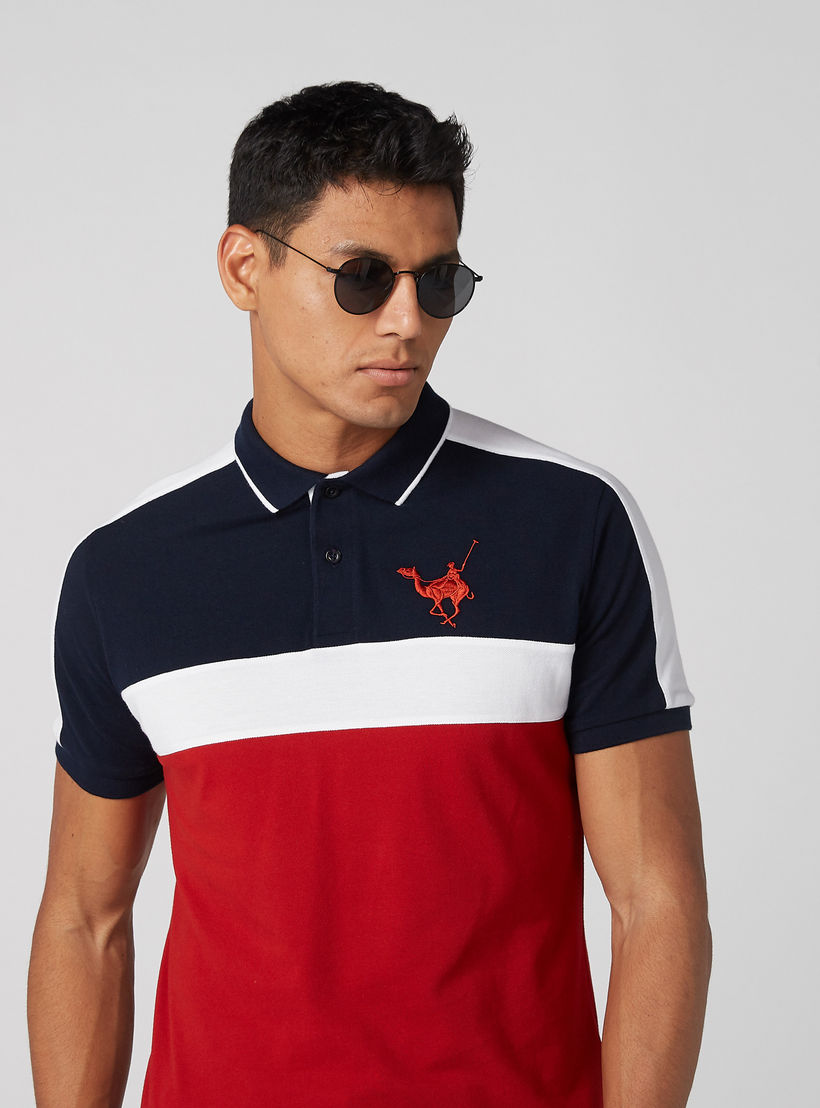 تيشيرت بياقة بولو وأكمام قصيرة-men-clothing-tshirtsandpolos-polos-image-2