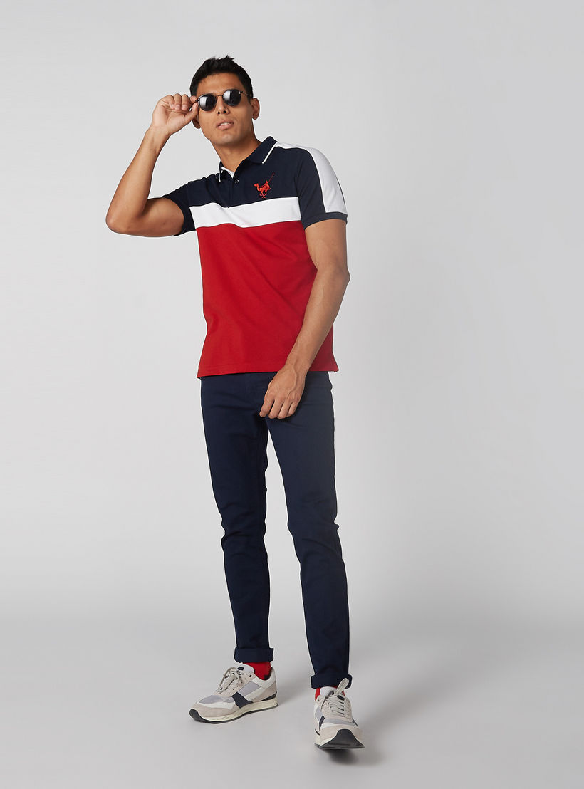تيشيرت بياقة بولو وأكمام قصيرة-men-clothing-tshirtsandpolos-polos-image-3