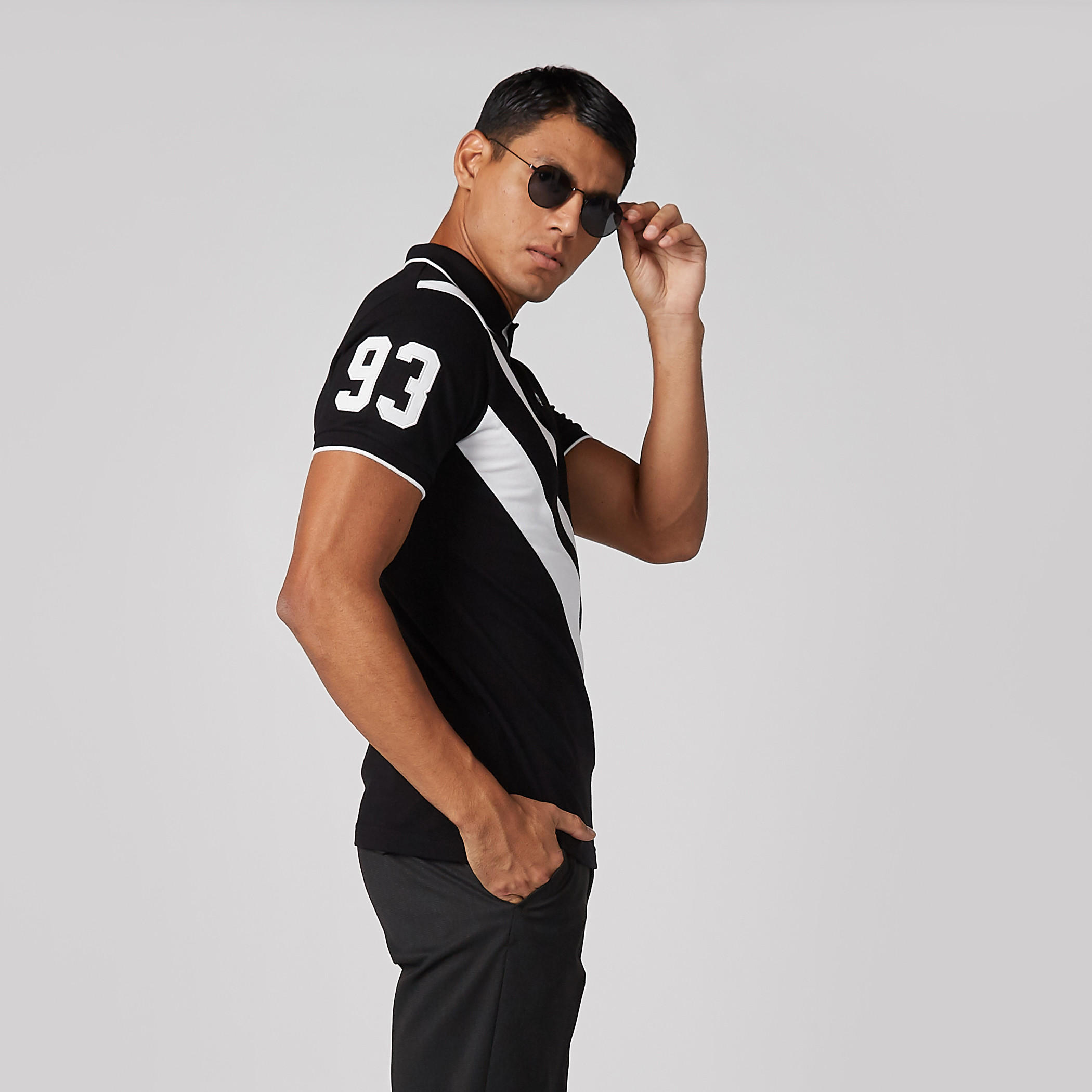 تيشيرت بياقة بولو وأكمام قصيرة وطبعات-men-clothing-tshirtsandpolos-polos-image-1