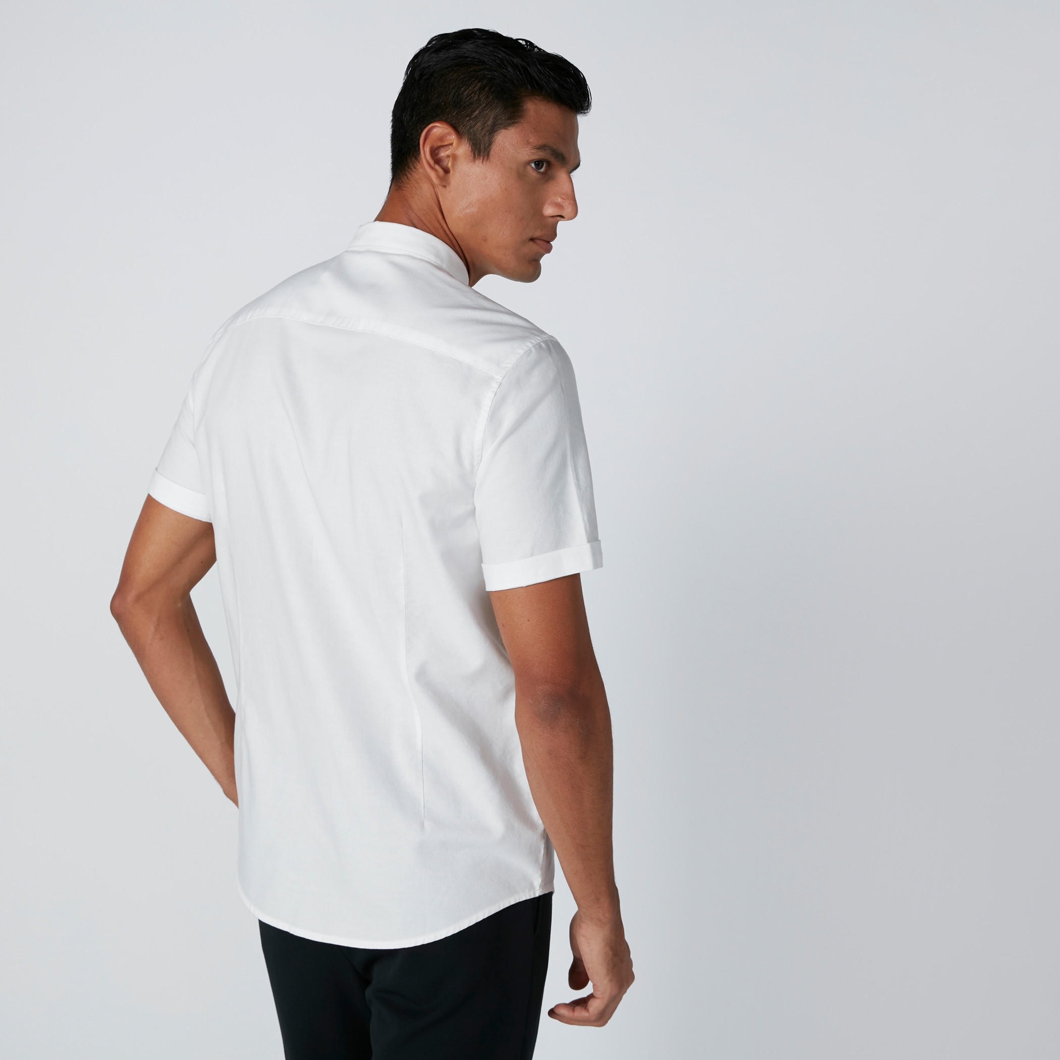 Short Sleeves Shirt with Complete Placket-men-clothing-shirts-image-2