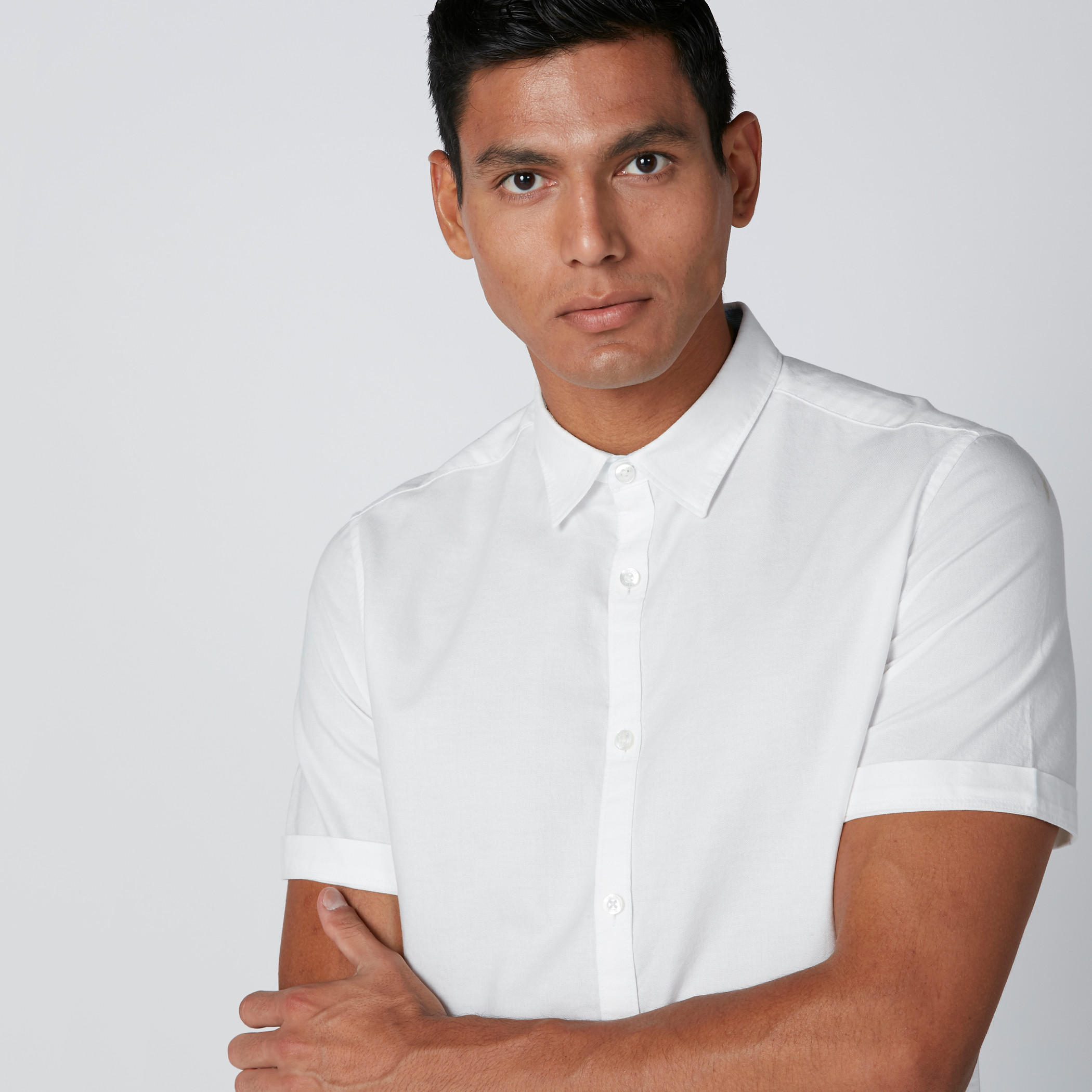 Short Sleeves Shirt with Complete Placket-men-clothing-shirts-image-4