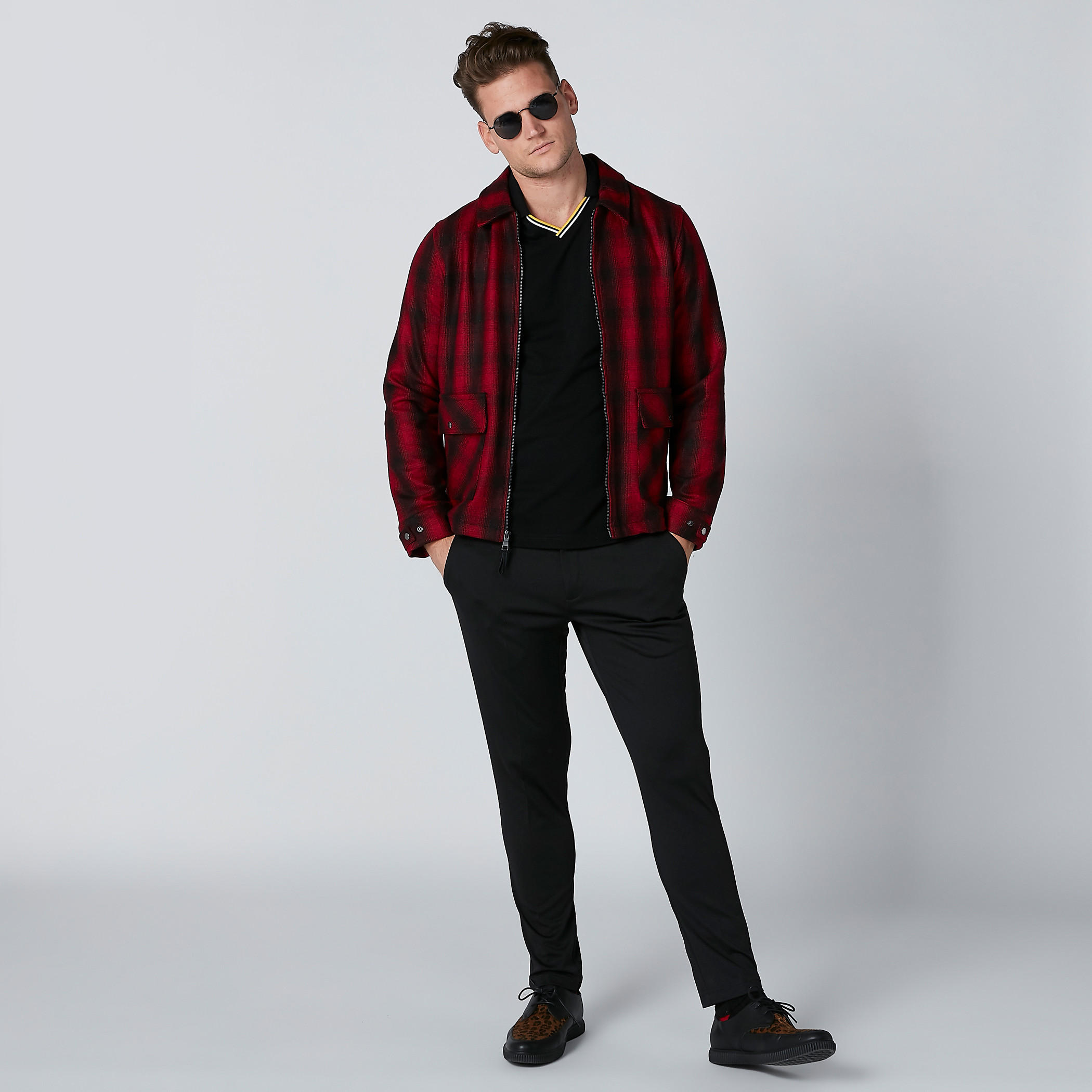 تيشيرت بأكمام قصيرة-men-clothing-tshirtsandpolos-polos-image-2