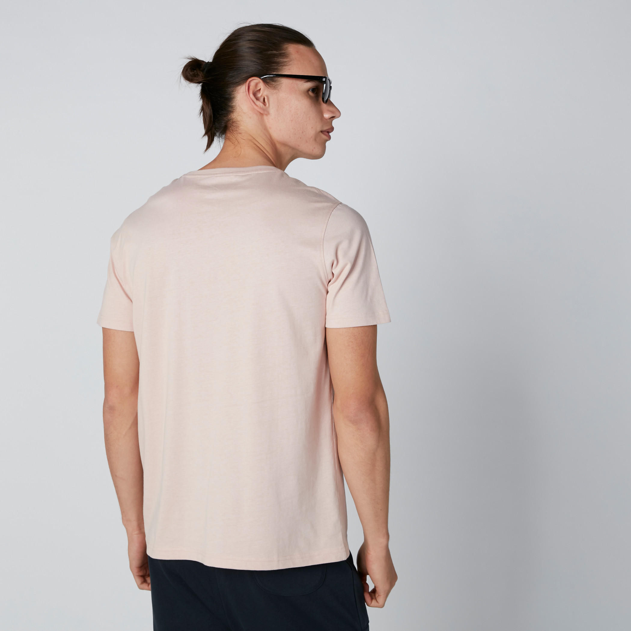 Round Neck T-Shirt with Short Sleeves-men-clothing-tshirtsandpolos-tshirts-image-1