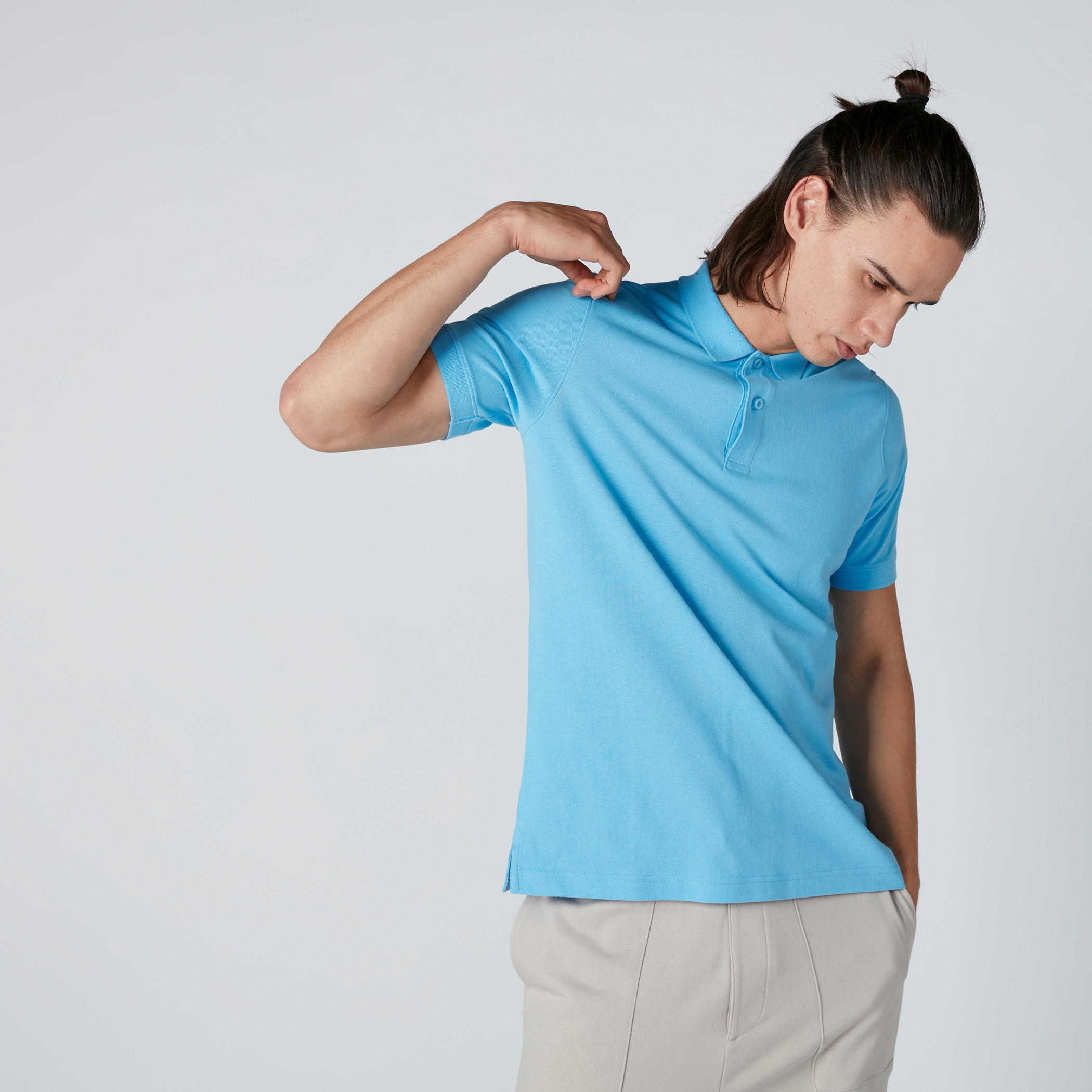 تيشيرت بياقة بولو وأكمام قصيرة-men-clothing-tshirtsandpolos-polos-image-1