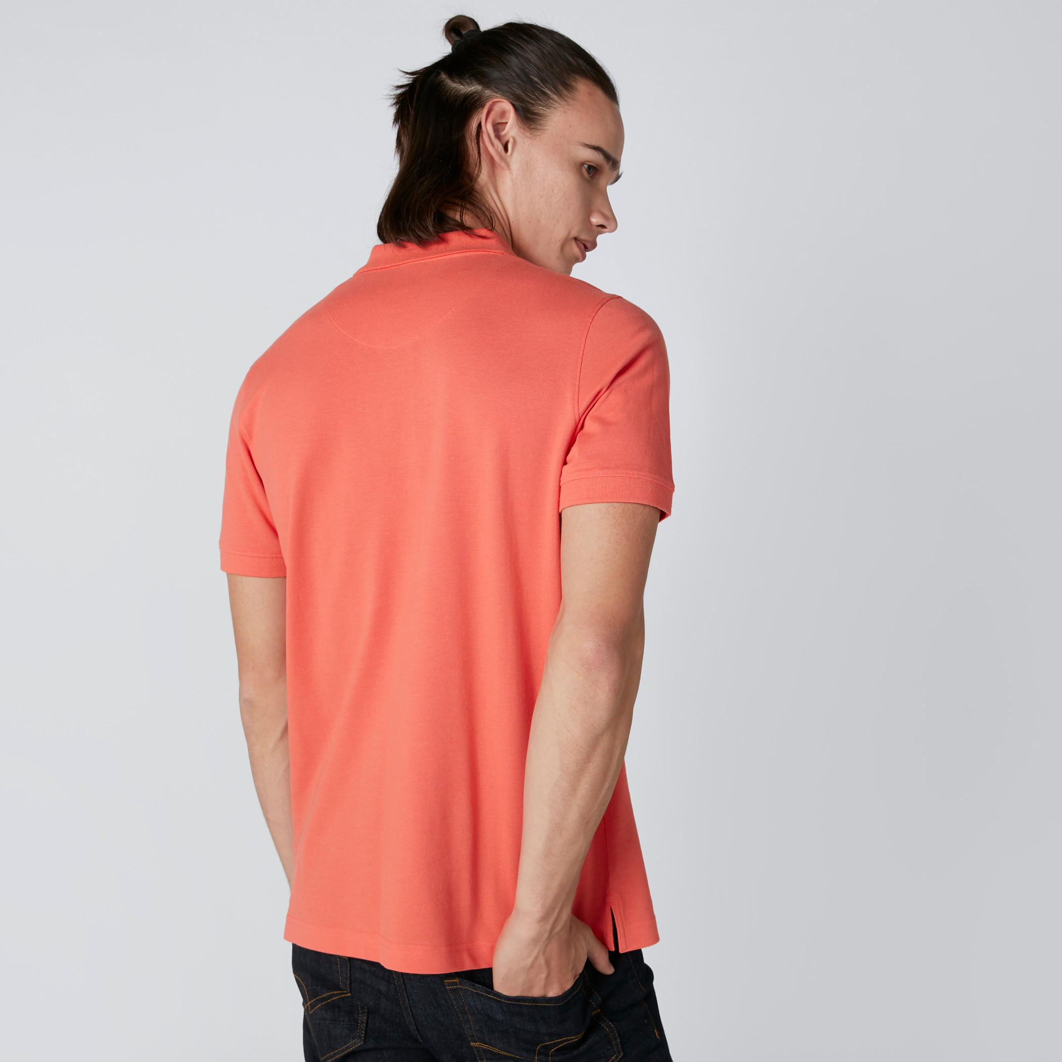 Short Sleeves T-Shirt with Polo Neck-men-clothing-tshirtsandpolos-polos-image-3
