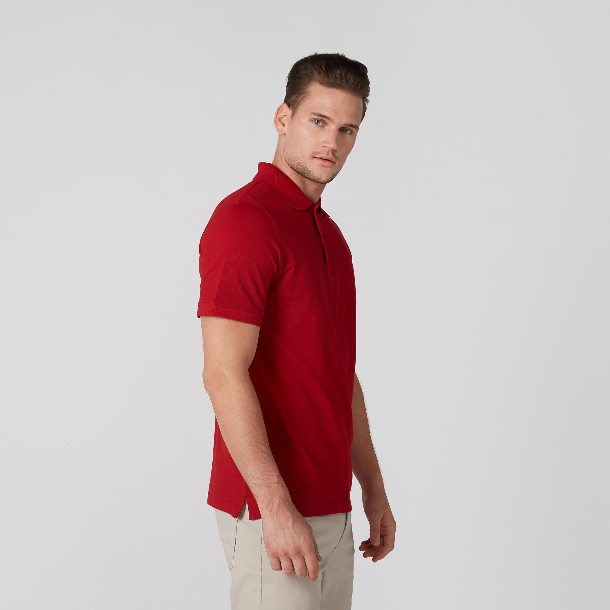 تيشيرت بياقة بولو وأكمام قصيرة-men-clothing-tshirtsandpolos-polos-image-1