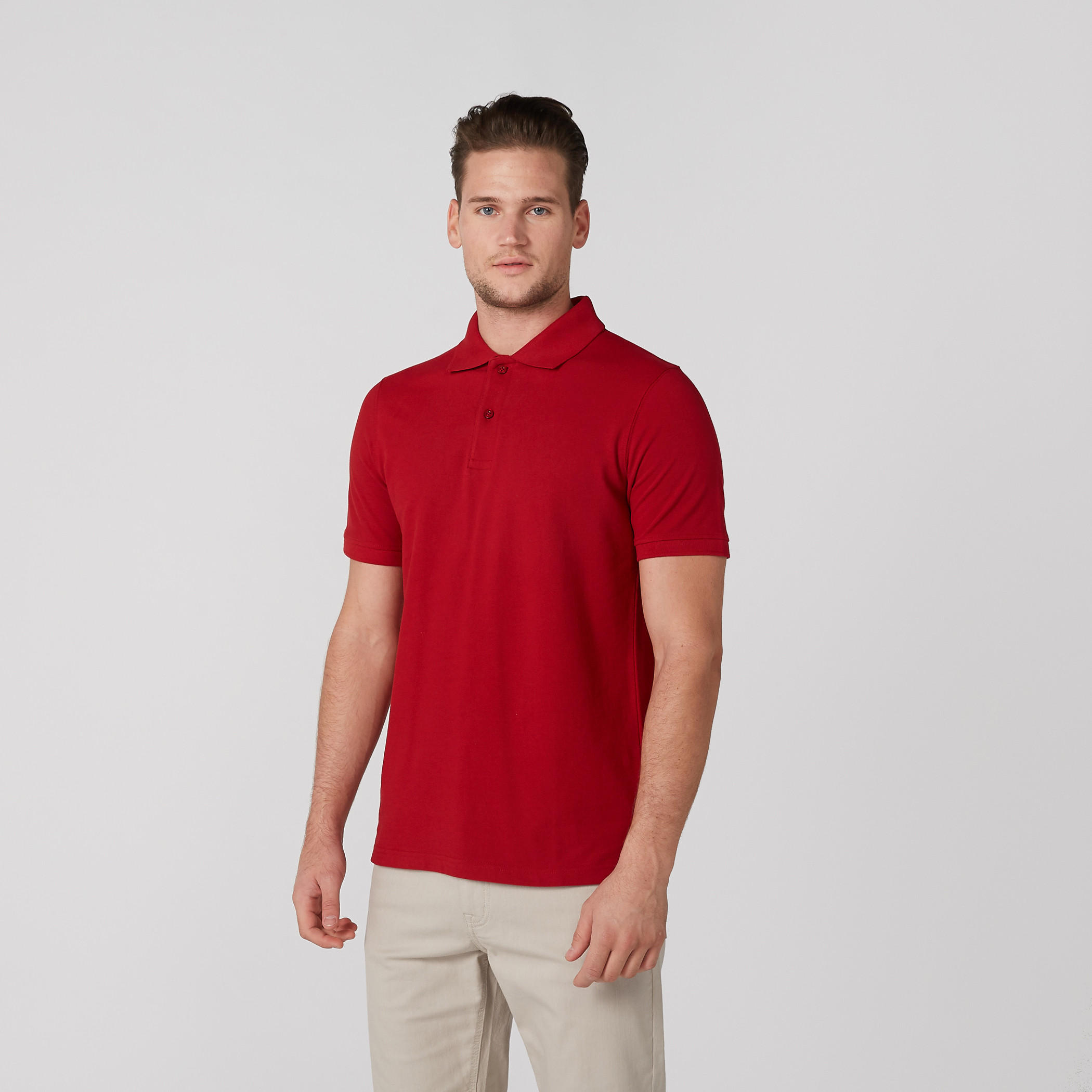 تيشيرت بياقة بولو وأكمام قصيرة-men-clothing-tshirtsandpolos-polos-image-3