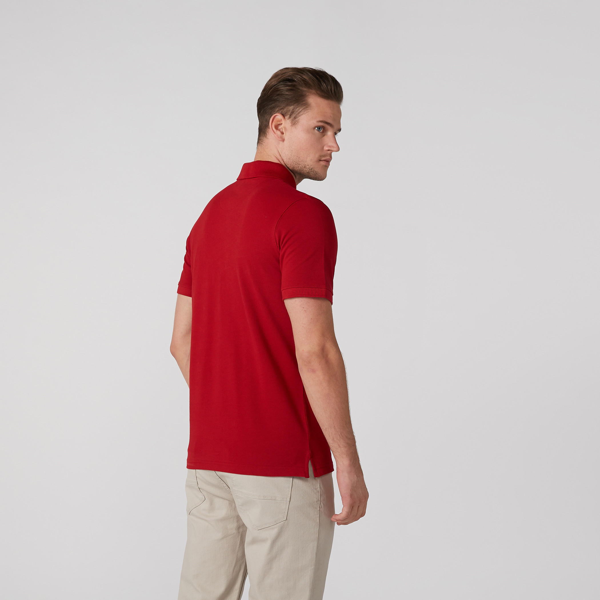 تيشيرت بياقة بولو وأكمام قصيرة-men-clothing-tshirtsandpolos-polos-image-4