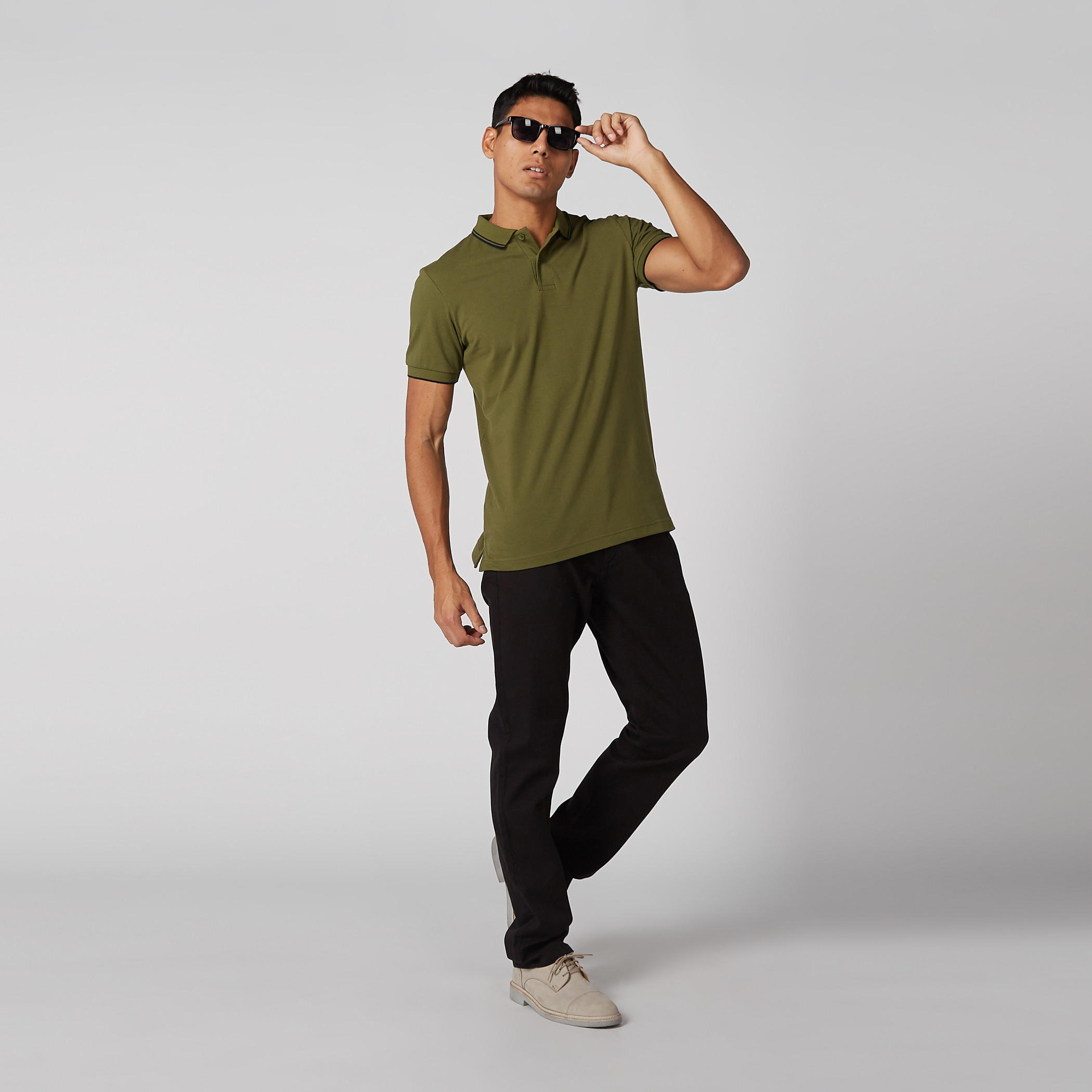 تيشيرت بياقة بولو وأكمام قصيرة-men-clothing-tshirtsandpolos-polos-image-3
