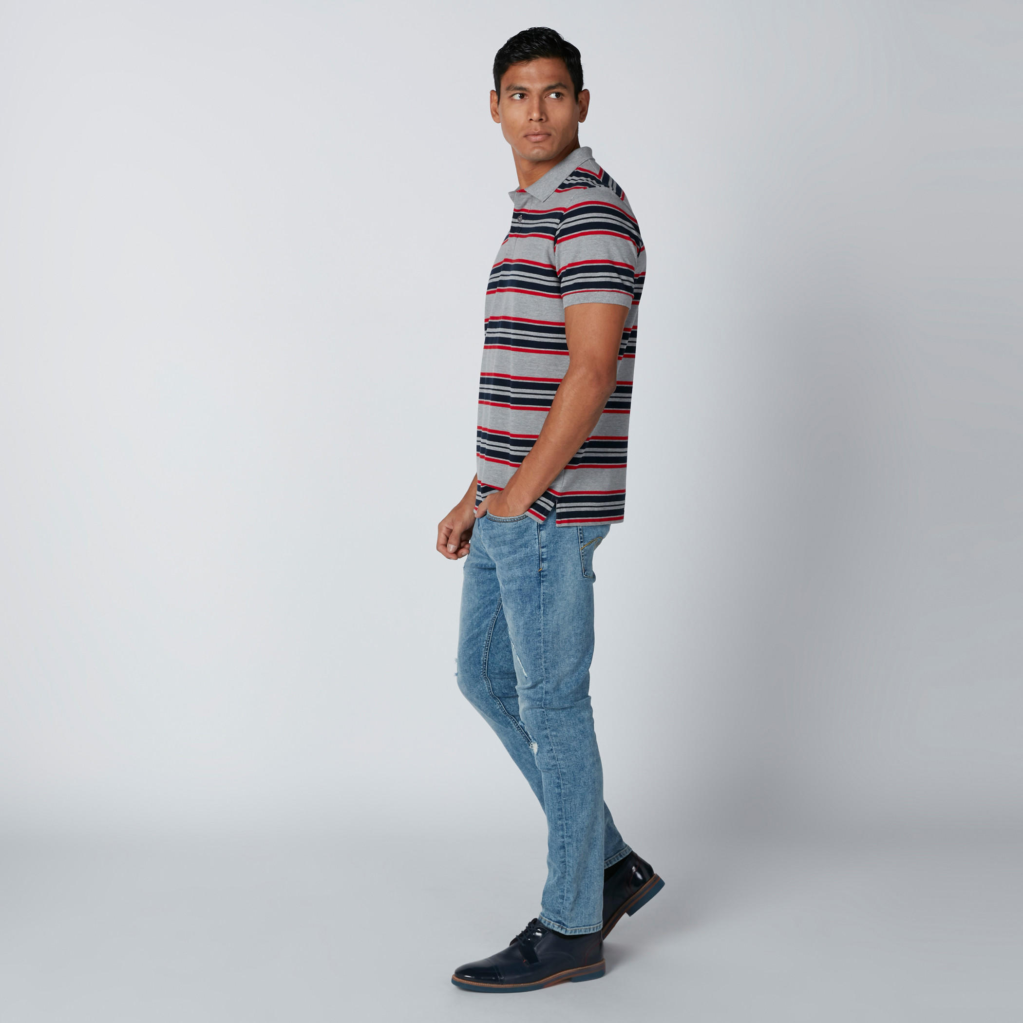 تيشيرت بياقة بولو وأكمام قصيرة-men-clothing-tshirtsandpolos-polos-image-1