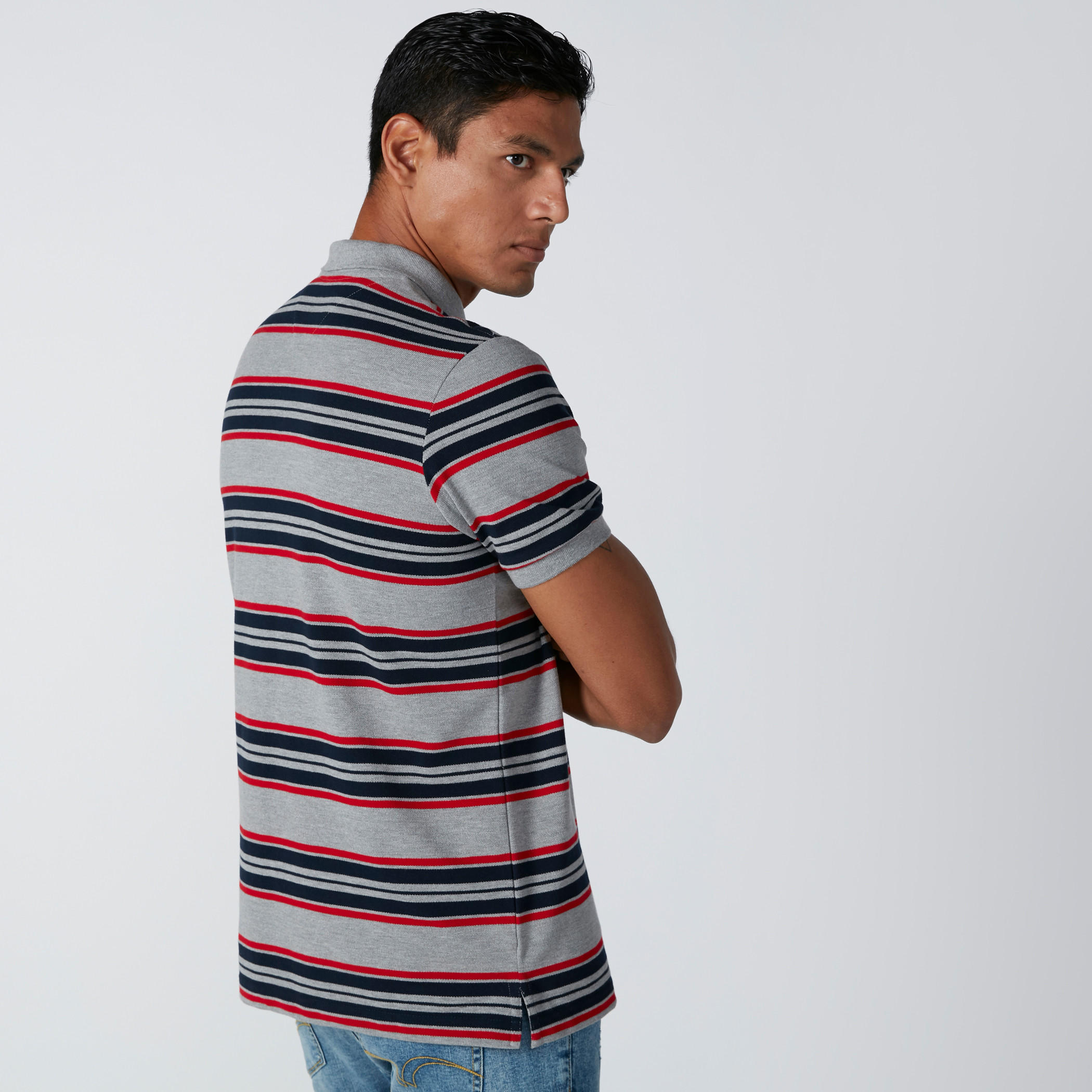 تيشيرت بياقة بولو وأكمام قصيرة-men-clothing-tshirtsandpolos-polos-image-2