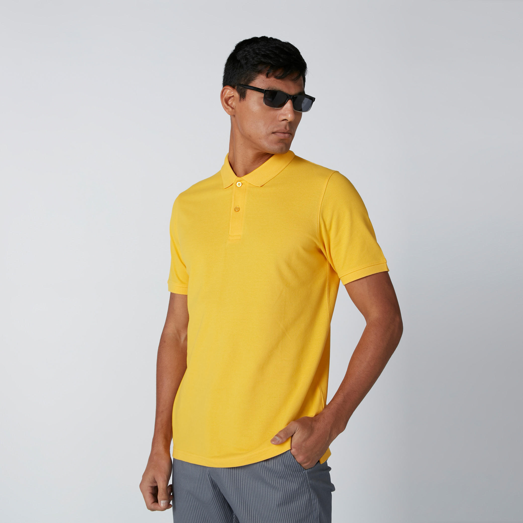 تيشيرت بياقة بولو وأكمام قصيرة-men-clothing-tshirtsandpolos-polos-image-1