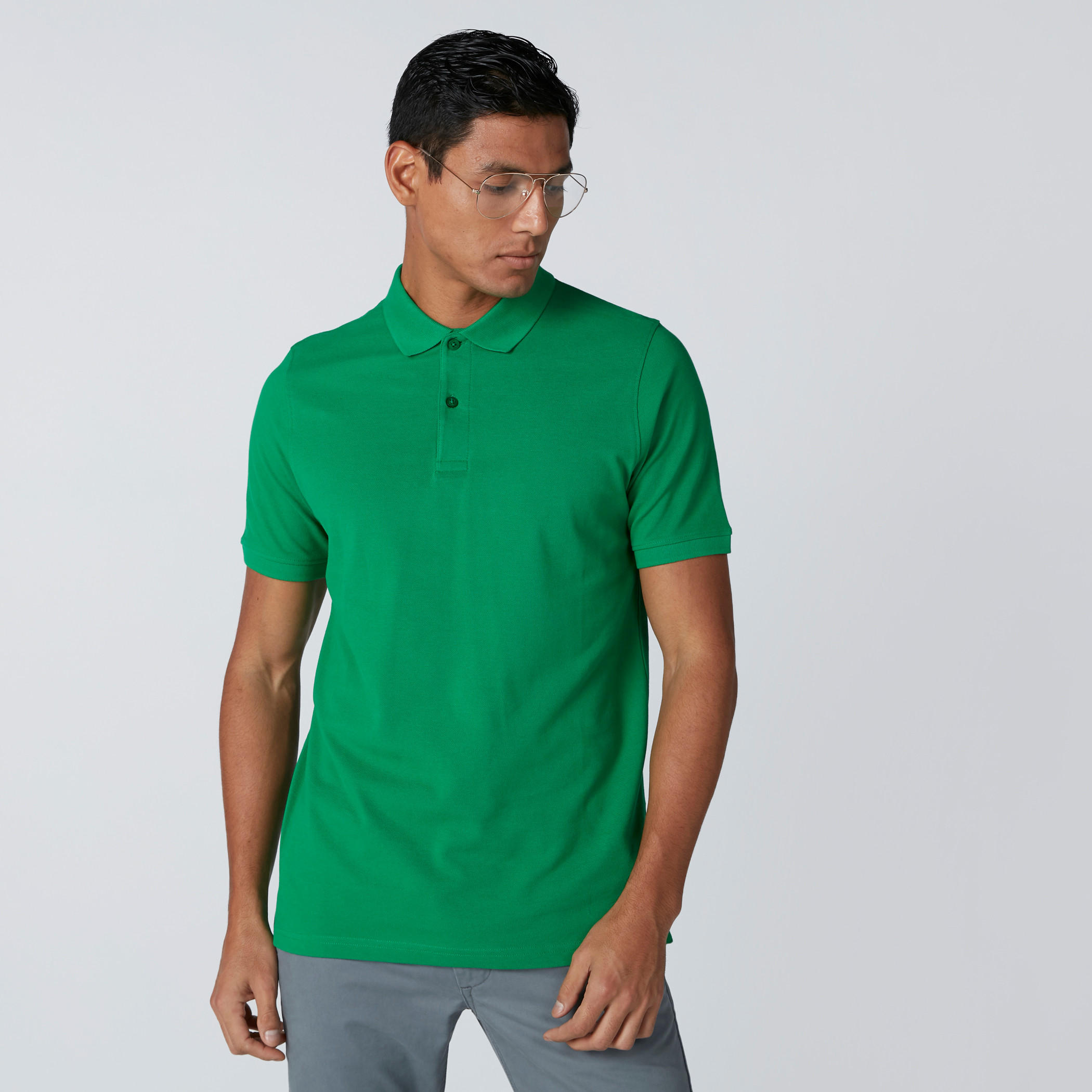 تيشيرت بياقة بولو وأكمام قصيرة-men-clothing-tshirtsandpolos-polos-image-3