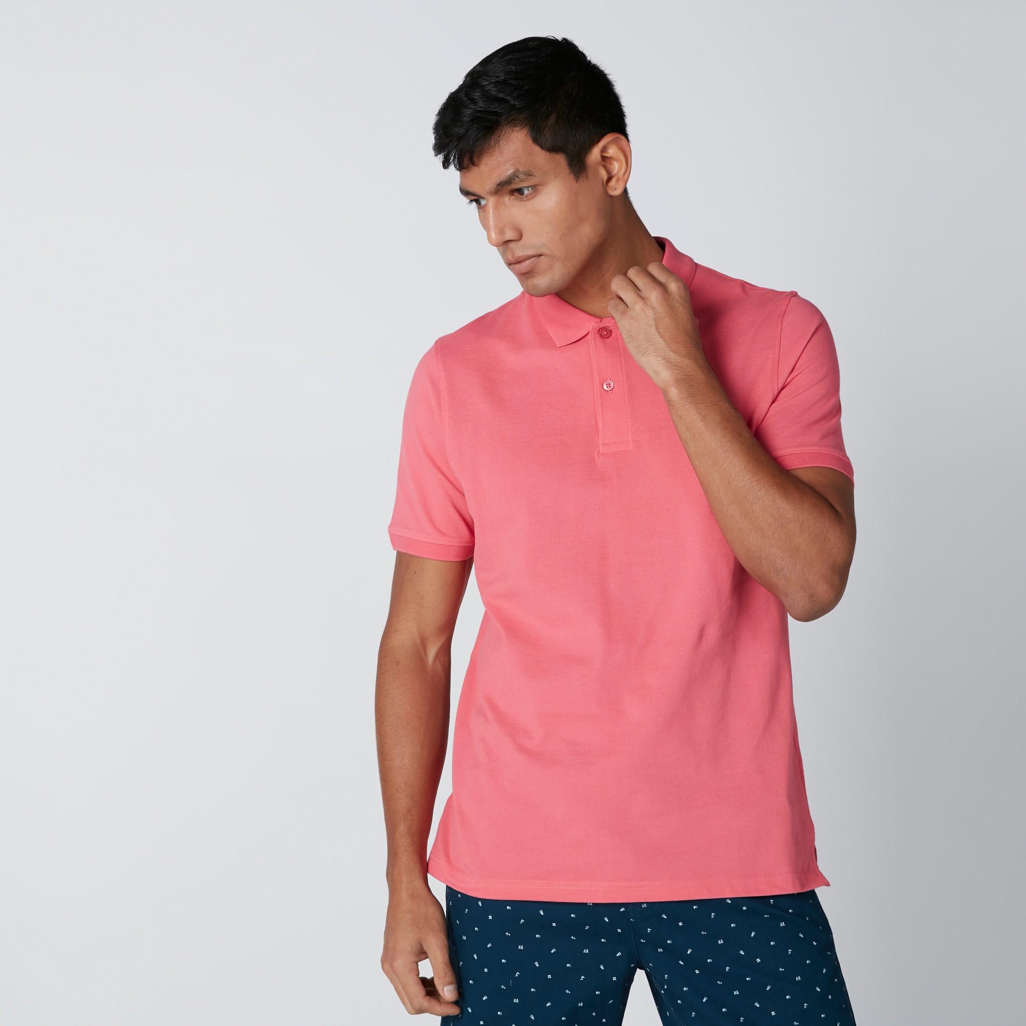 تيشيرت بياقة بولو وبأكمام قصيرة-men-clothing-tshirtsandpolos-polos-image-3
