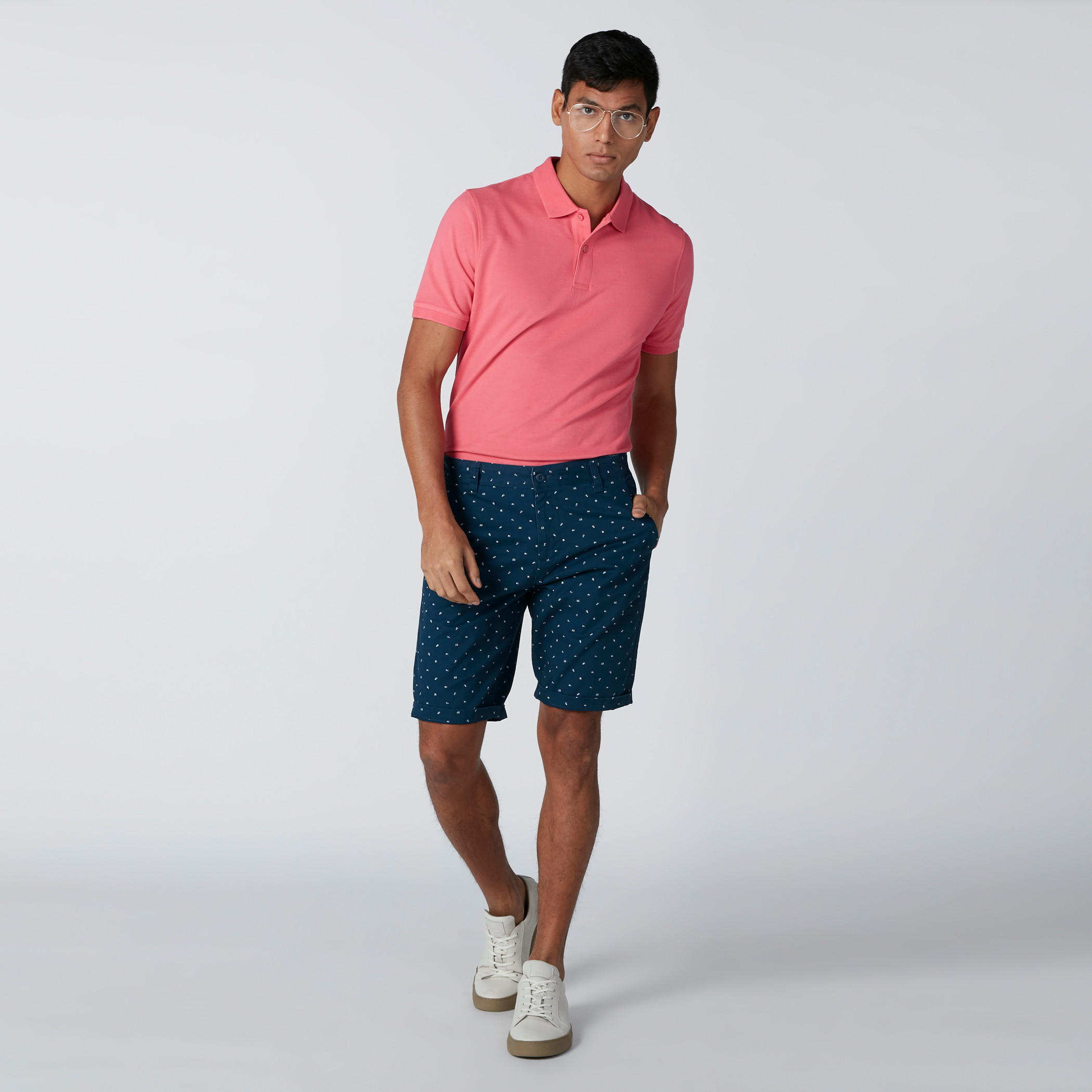 تيشيرت بياقة بولو وبأكمام قصيرة-men-clothing-tshirtsandpolos-polos-image-1