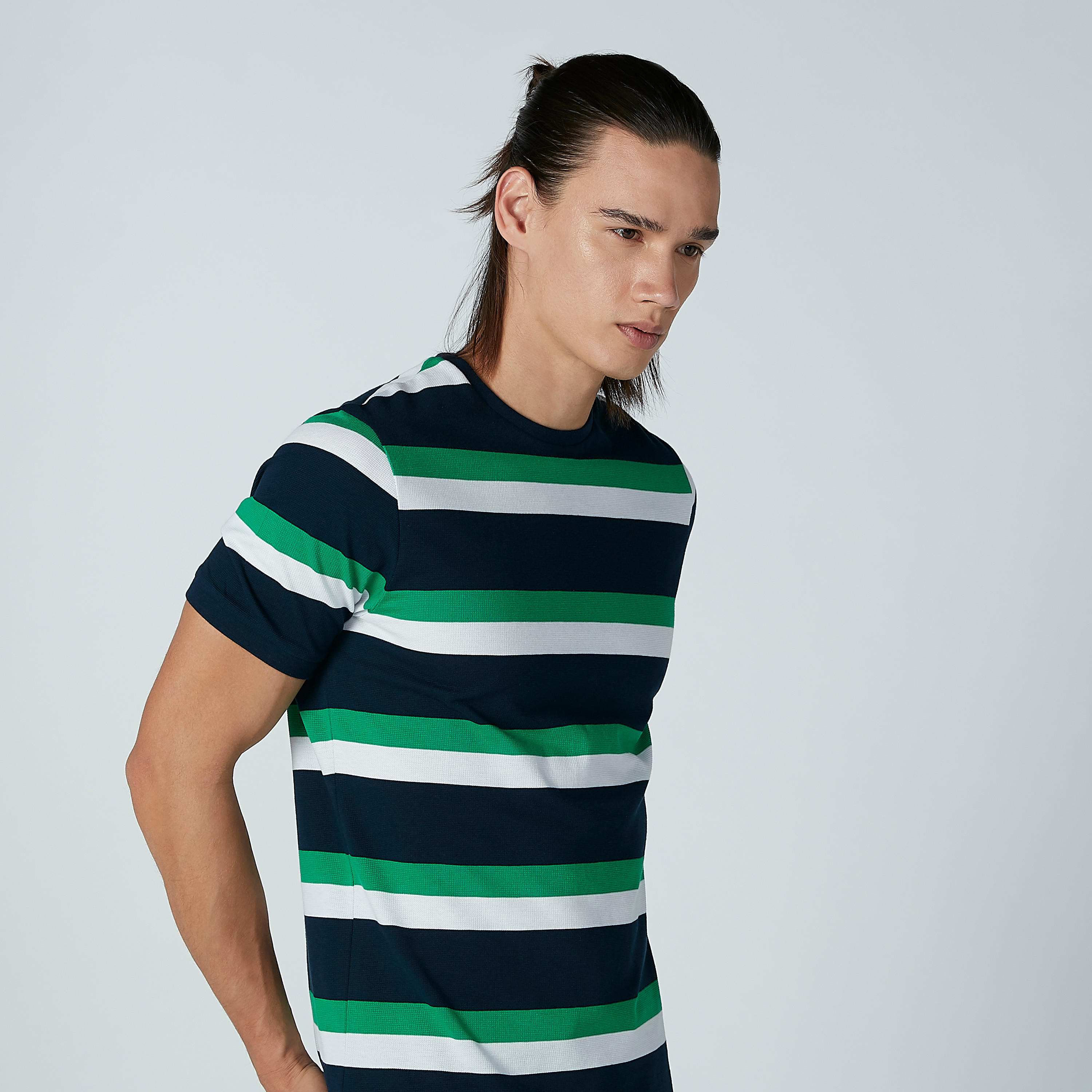 Sustainable Striped Slim-Fit T-shirt with Crew Neck-men-clothing-tshirtsandpolos-tshirts-image-11