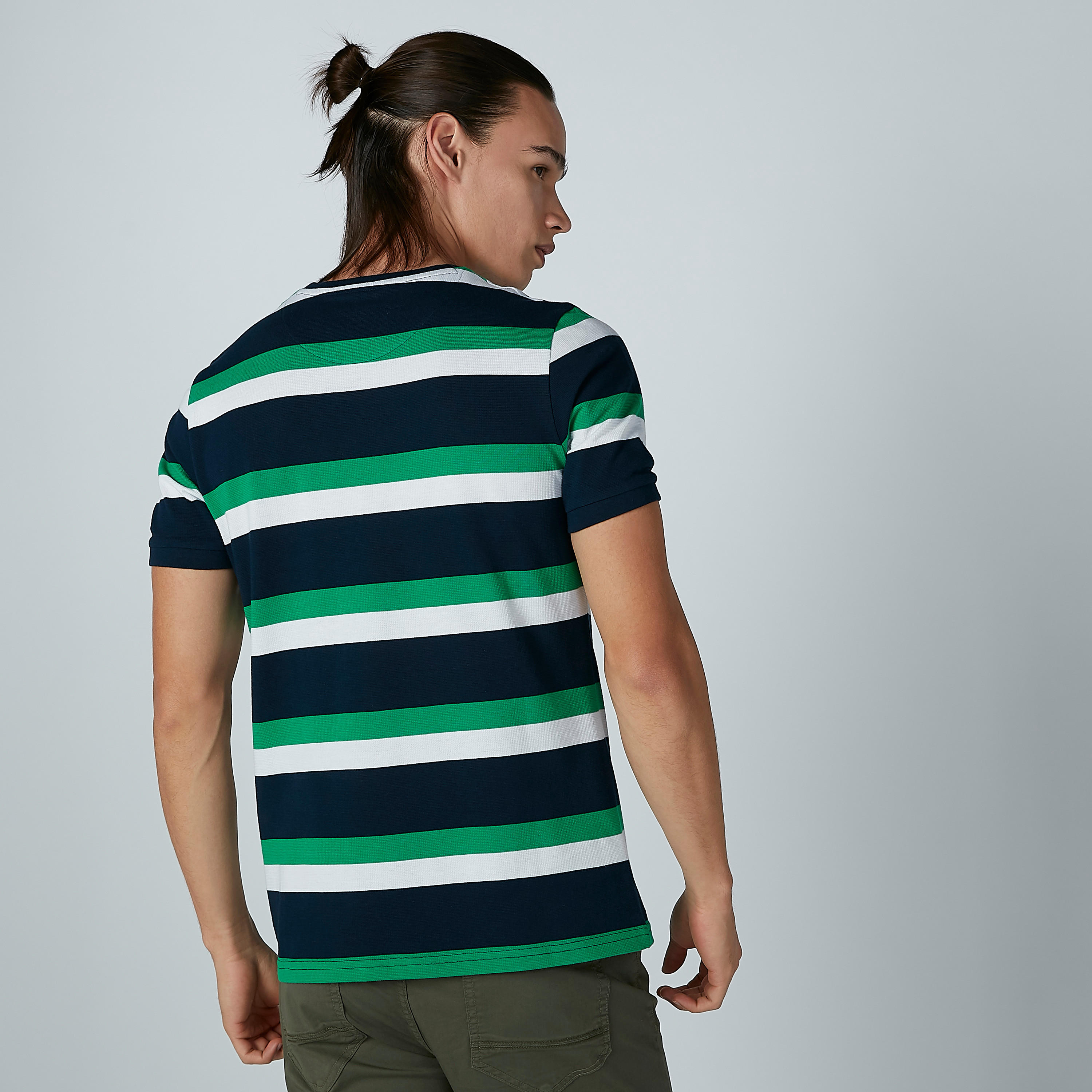 Sustainable Striped Slim-Fit T-shirt with Crew Neck-men-clothing-tshirtsandpolos-tshirts-image-12