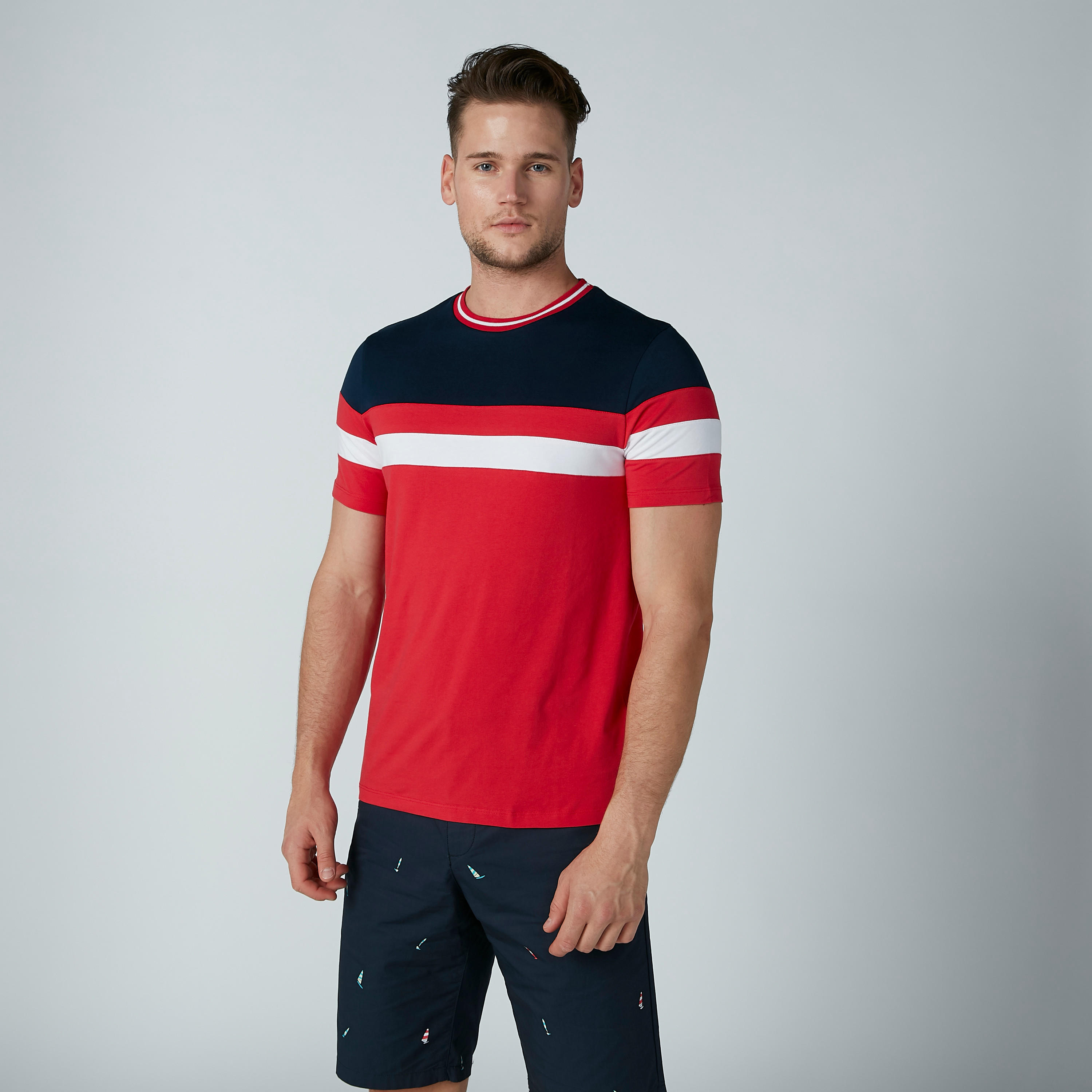 تيشيرت مستدام سليم سادة بياقة ضيّقة-men-clothing-tshirtsandpolos-tshirts-image-6