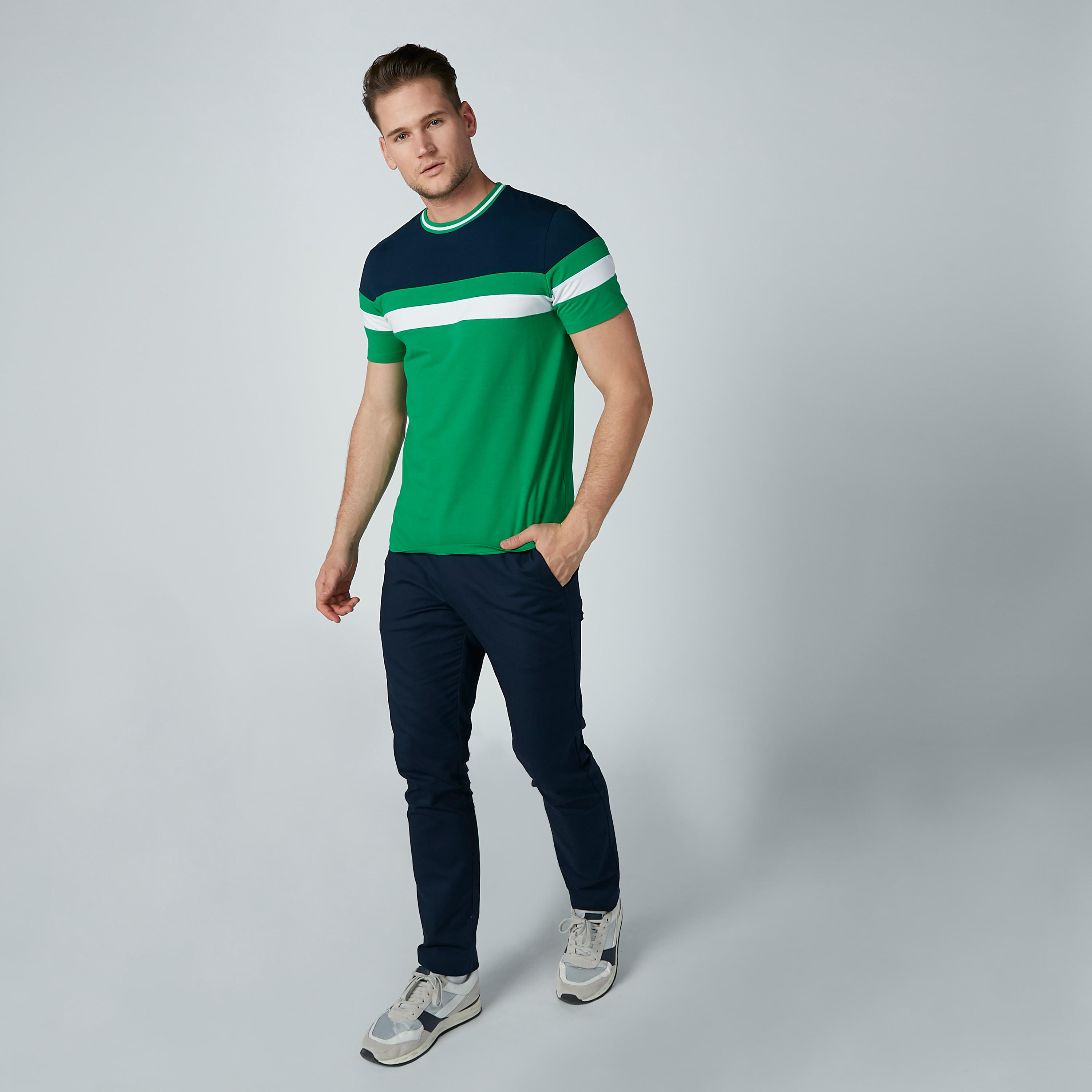 تيشيرت مستدام سليم سادة بياقة ضيّقة-men-clothing-tshirtsandpolos-tshirts-image-4