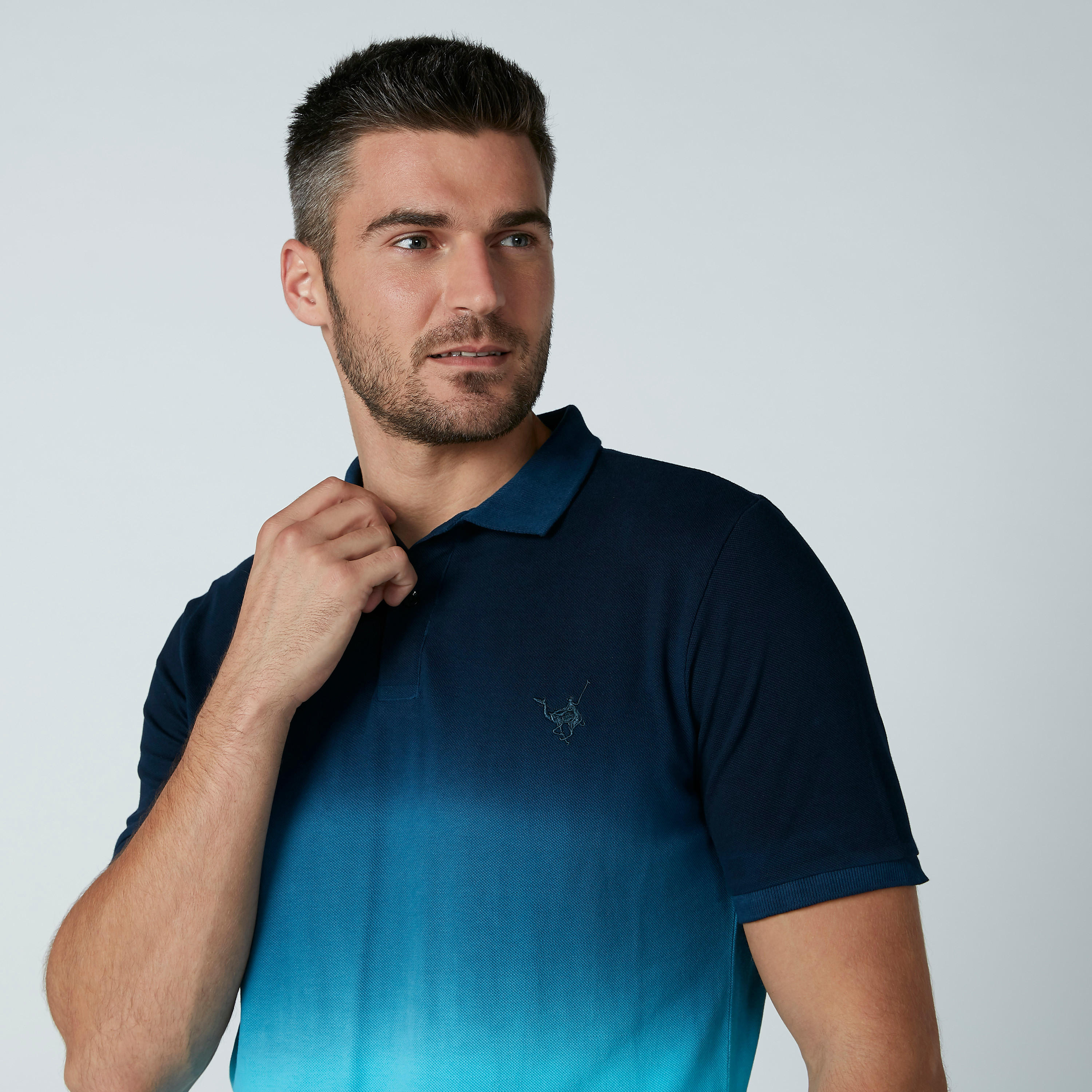 تيشيرت مستدام بياقة بولو وأكمام قصيرة وطبعات-men-clothing-tshirtsandpolos-polos-image-2