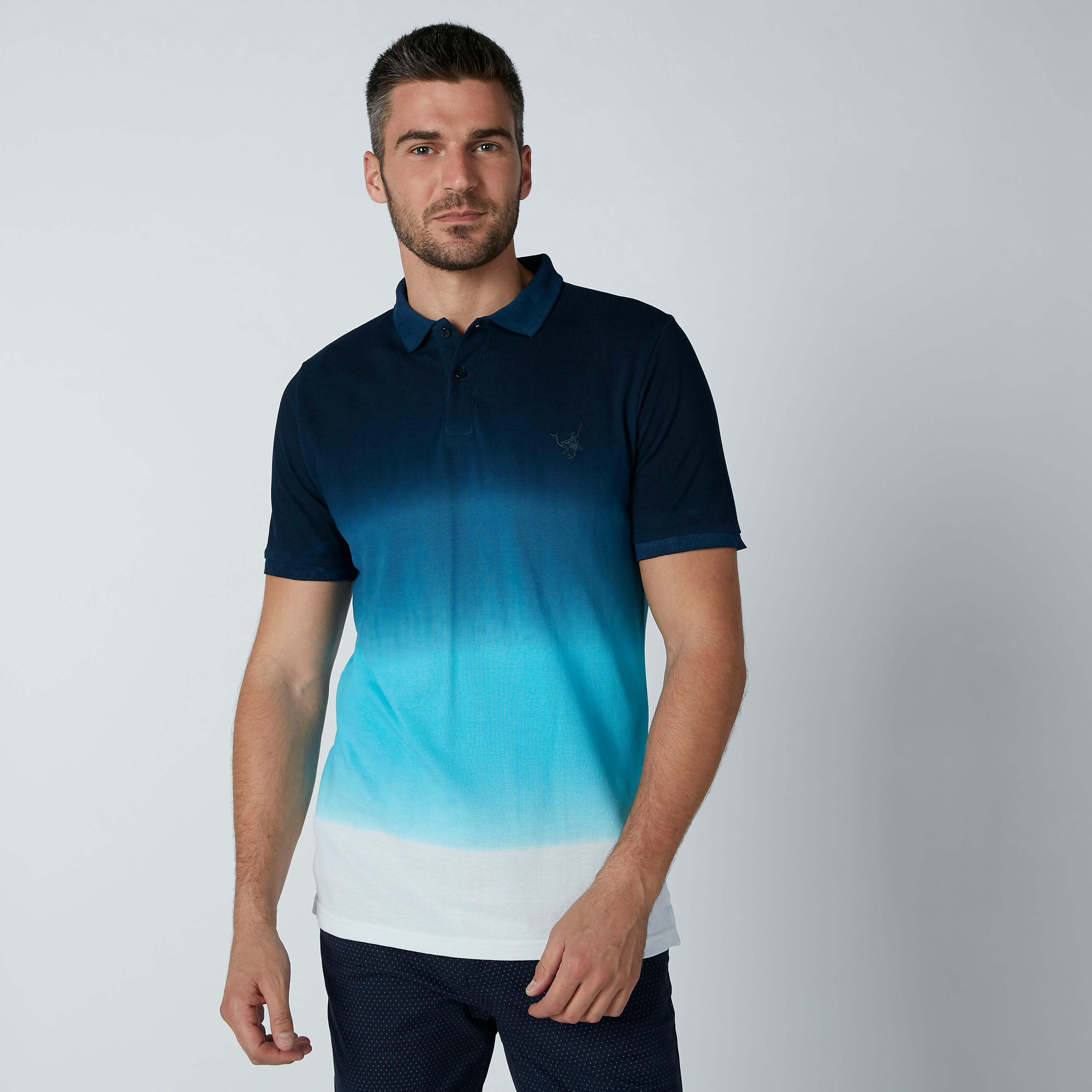 تيشيرت مستدام بياقة بولو وأكمام قصيرة وطبعات-men-clothing-tshirtsandpolos-polos-image-3