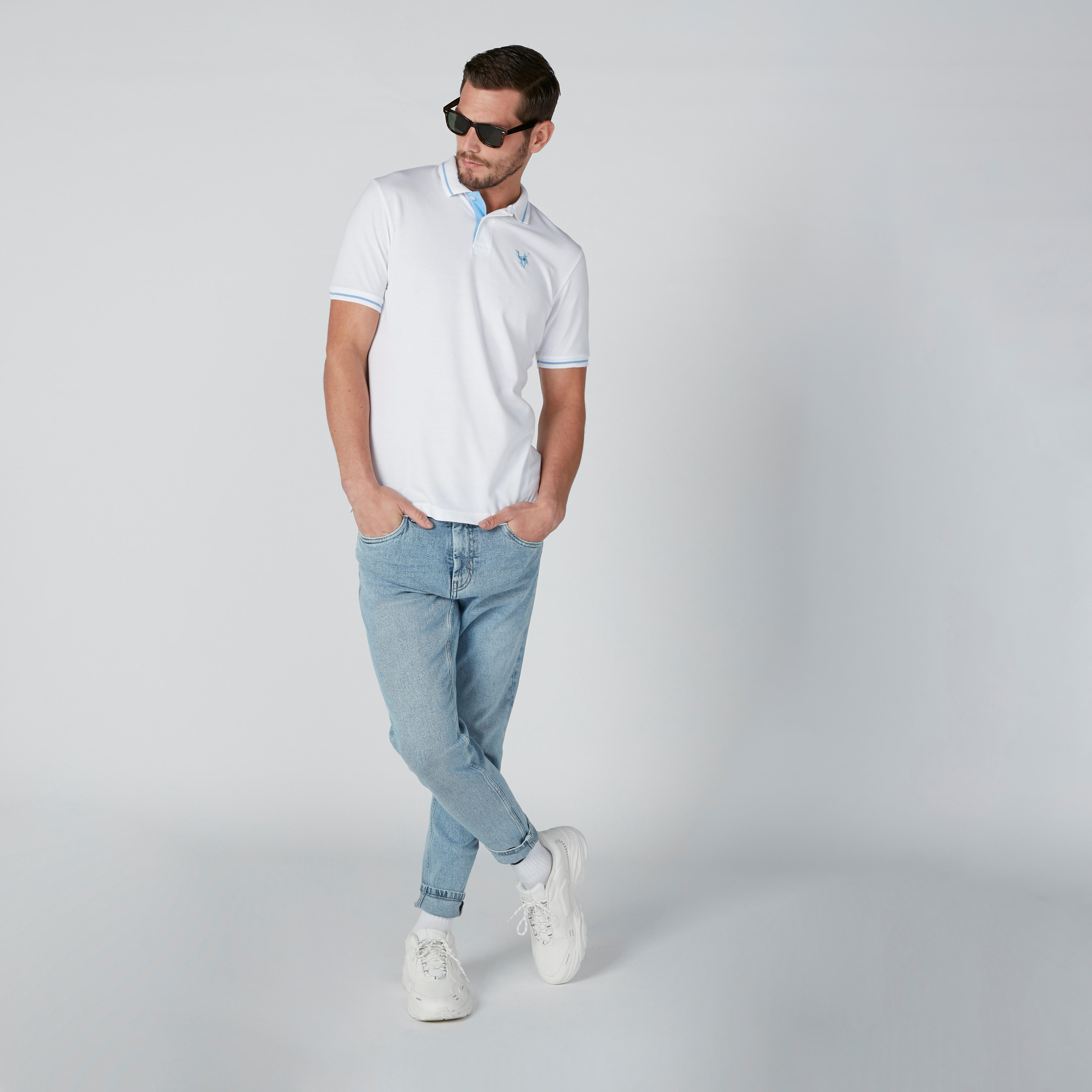 تيشيرت مستدام بياقة بولو وأكمام قصيرة-men-clothing-tshirtsandpolos-polos-image-3