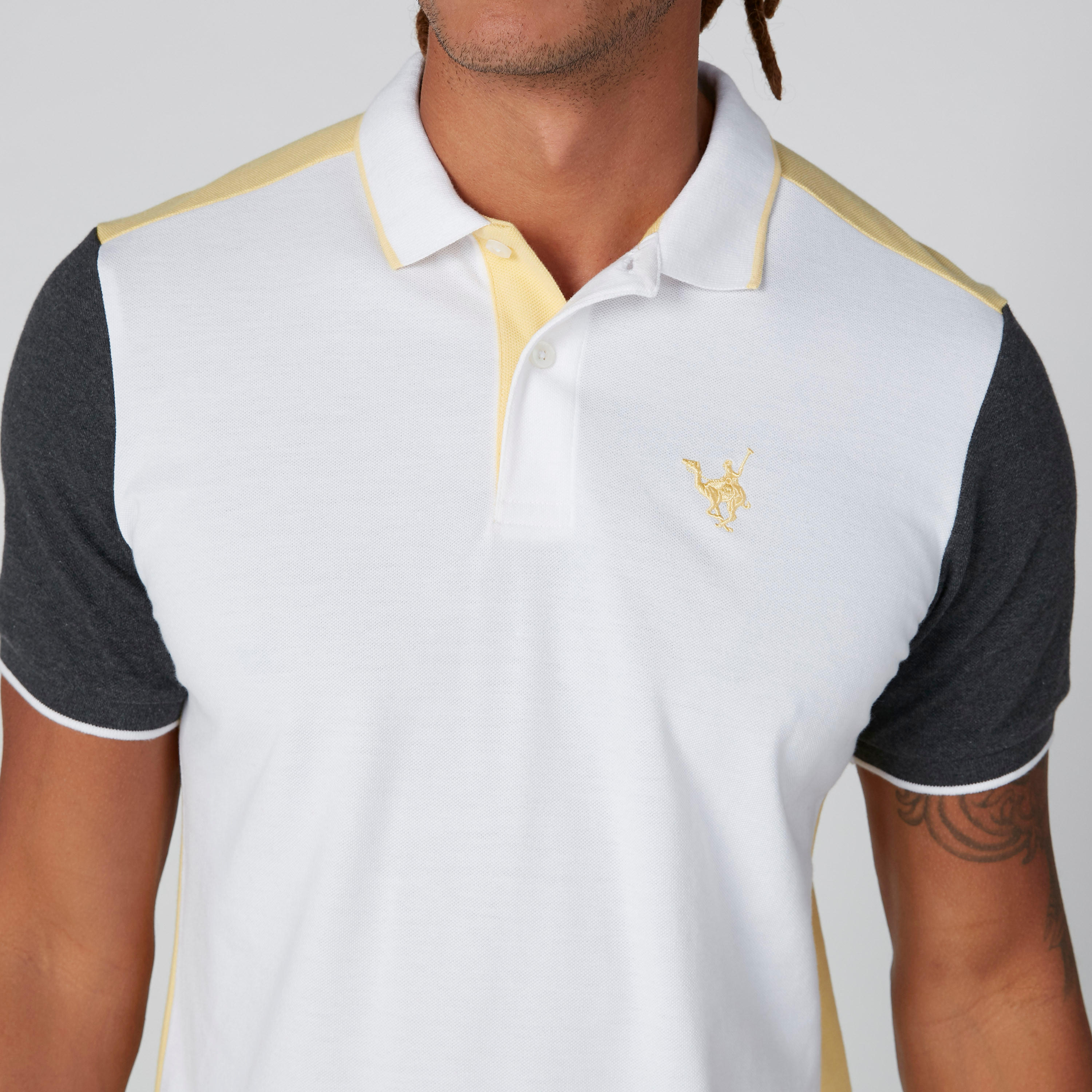 Sustainable Cut and Sew T-Shirt with Polo Neck-men-clothing-tshirtsandpolos-polos-image-2