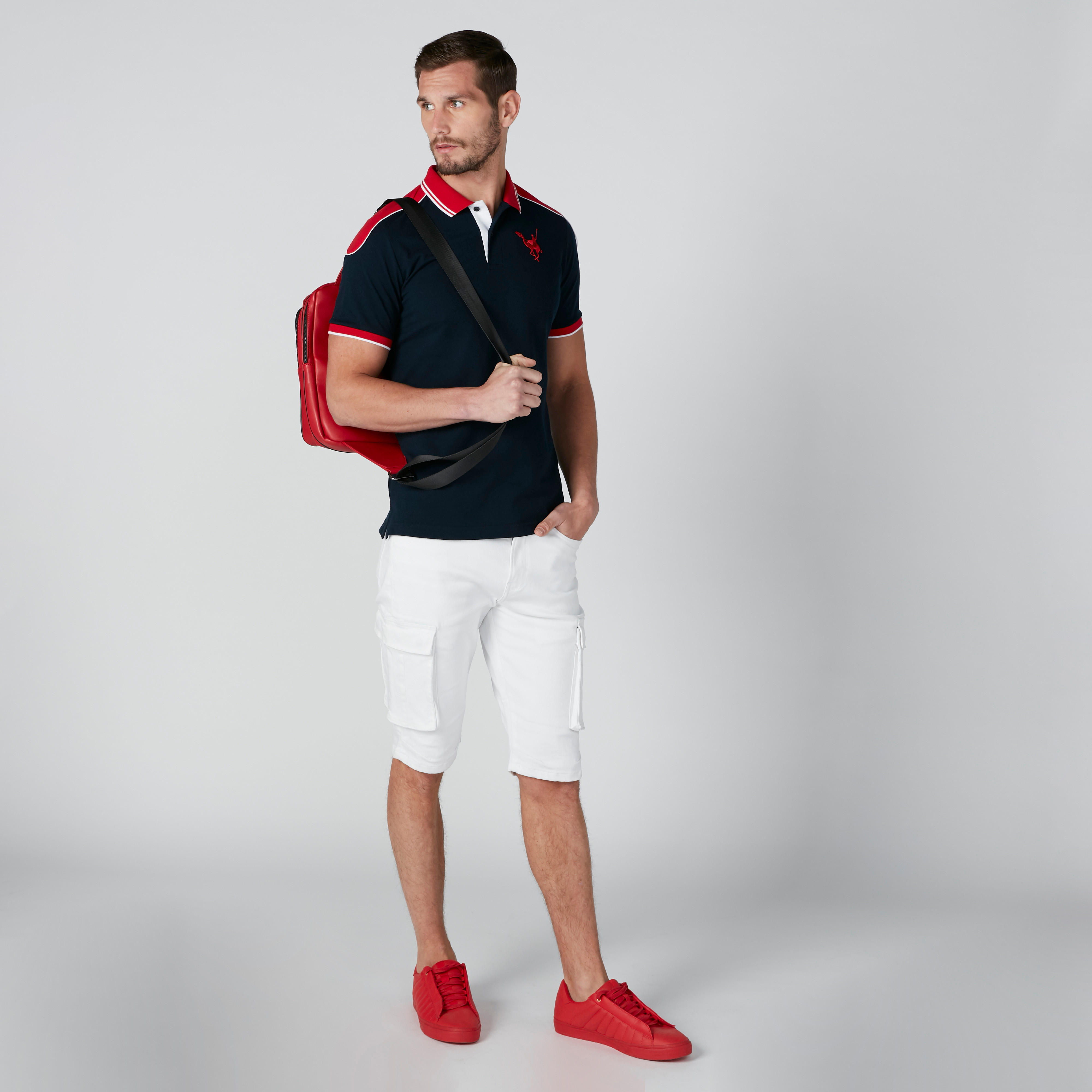 تيشيرت مستدام بولو بقصّة عادية وتصاميم مغايرة -men-clothing-tshirtsandpolos-polos-image-3