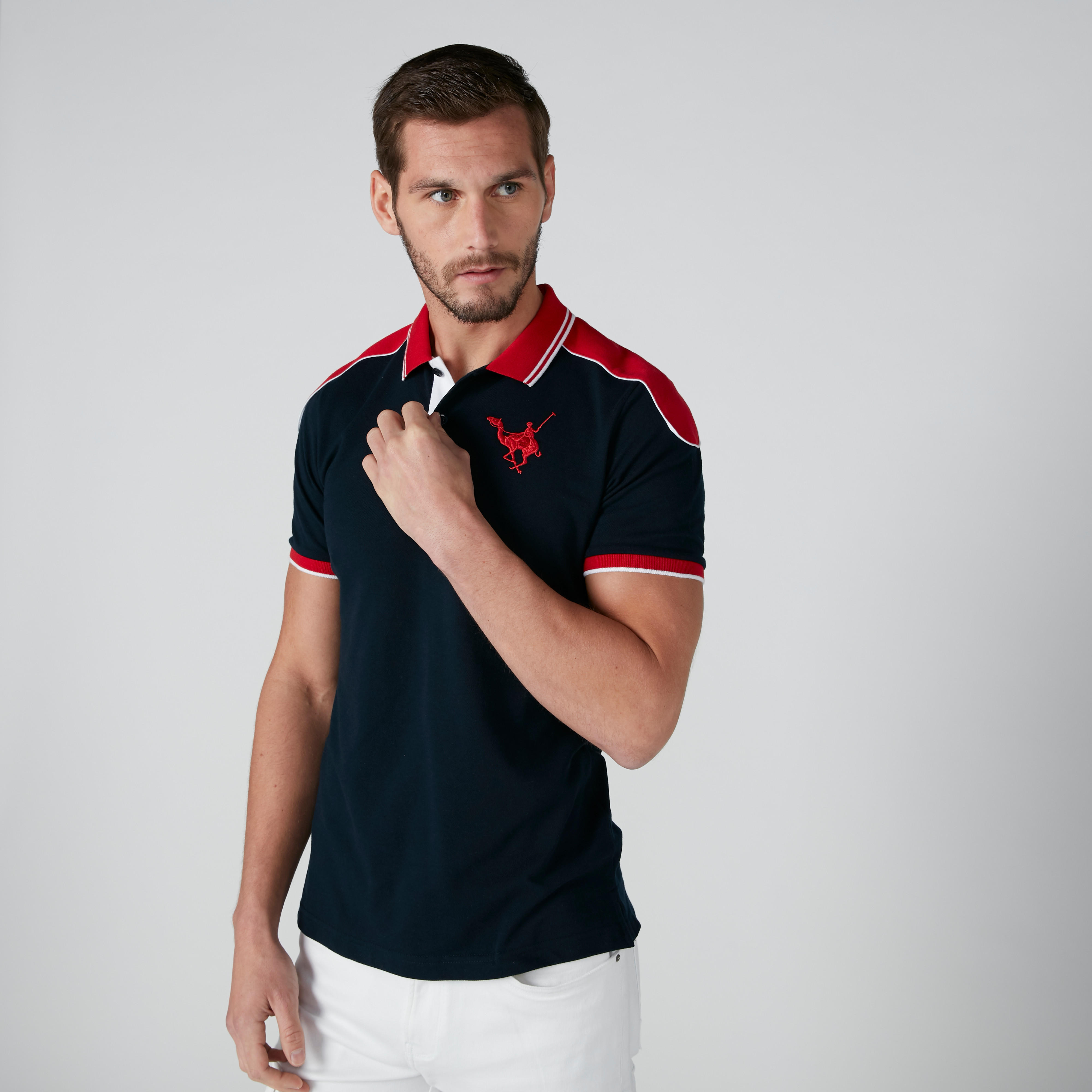 تيشيرت مستدام بولو بقصّة عادية وتصاميم مغايرة -men-clothing-tshirtsandpolos-polos-image-4