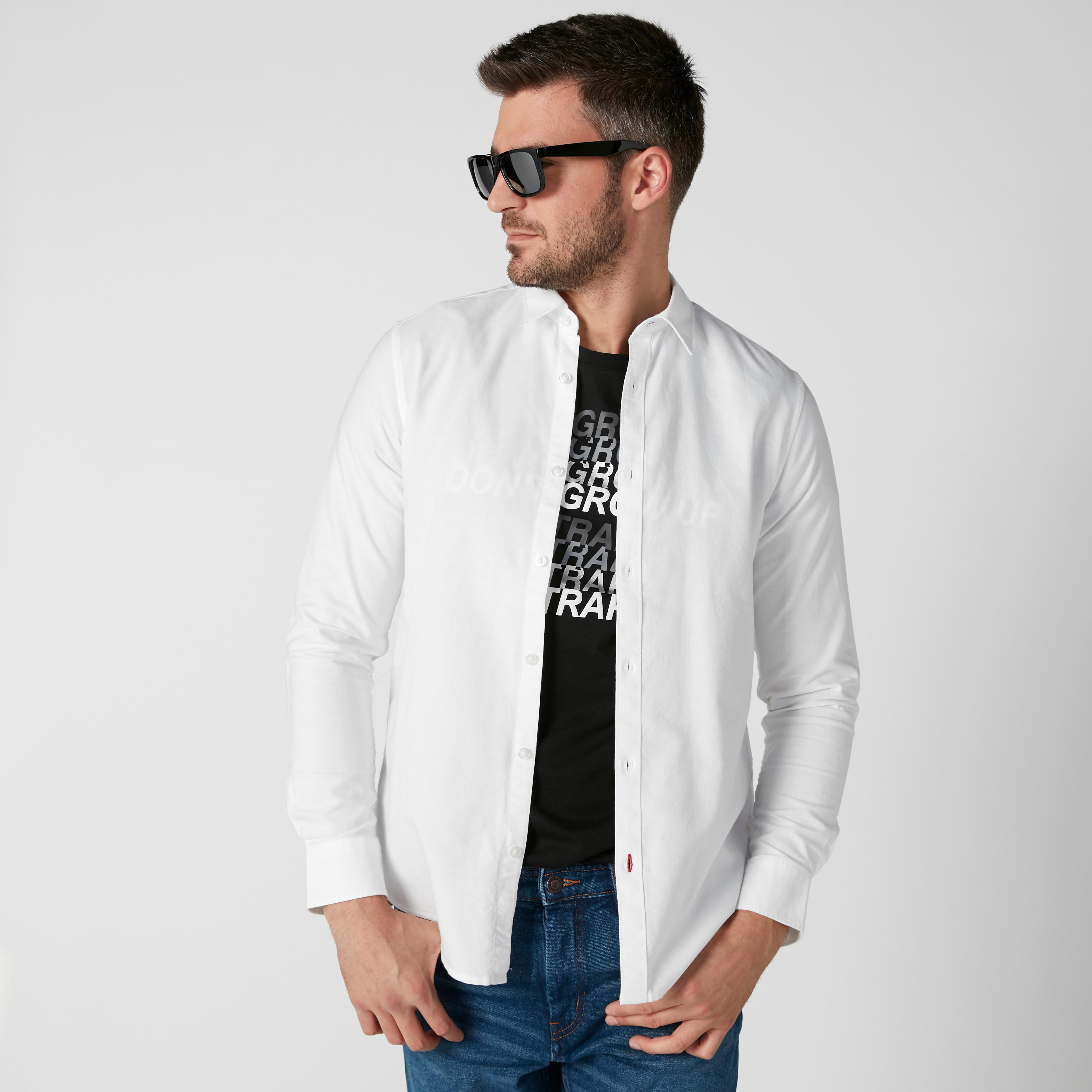 Long Sleeves Shirt in Regular Fit with Complete Placket-men-clothing-shirts-image-1