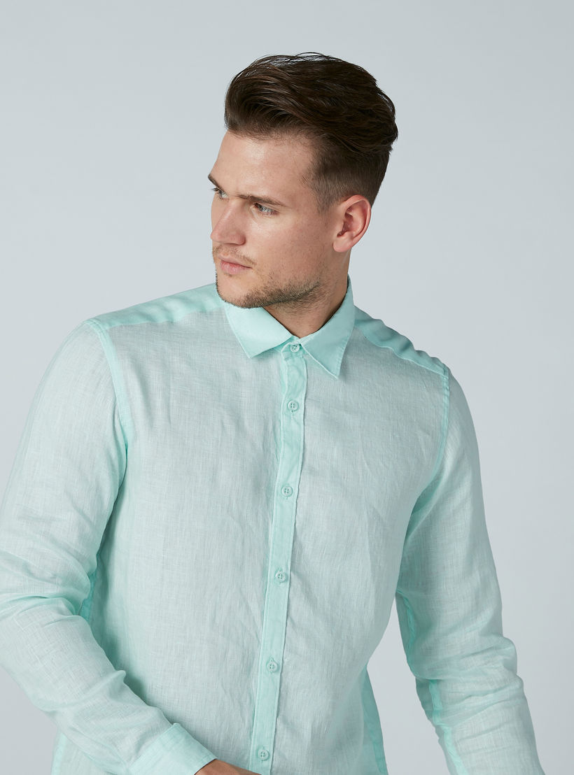قميص سادة بأكمام طويلة وأزرار-men-clothing-shirts-image-3