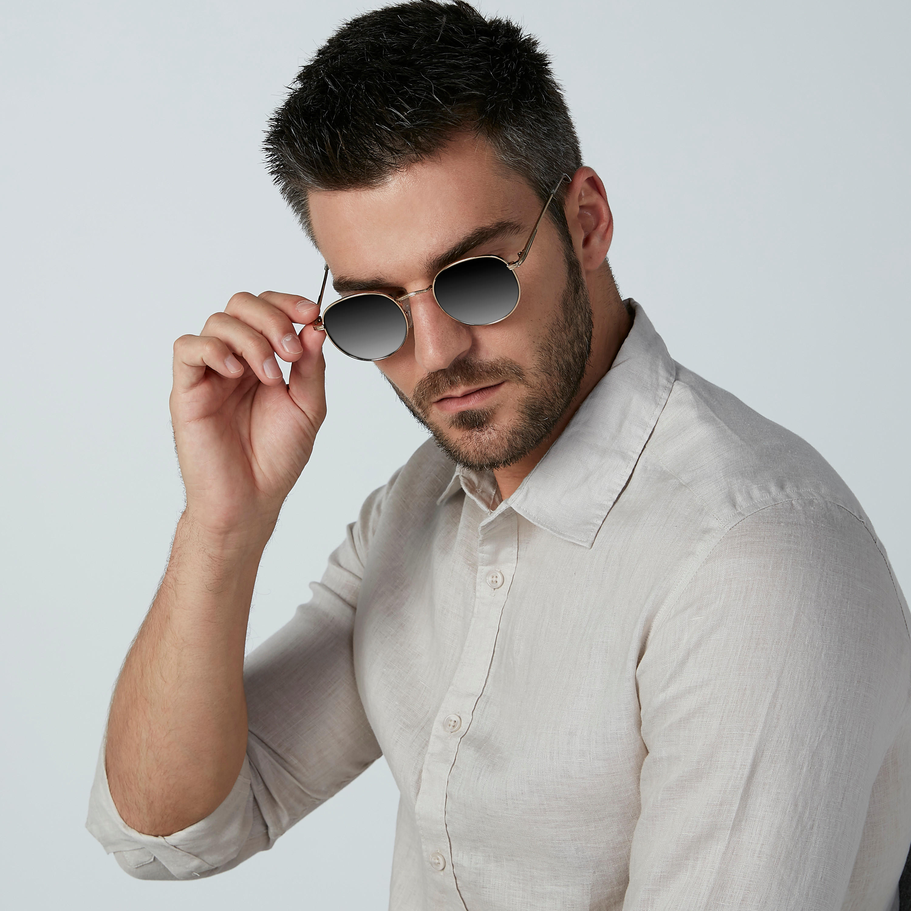قميص سادة بأكمام طويلة وأزرار-men-clothing-shirts-image-5