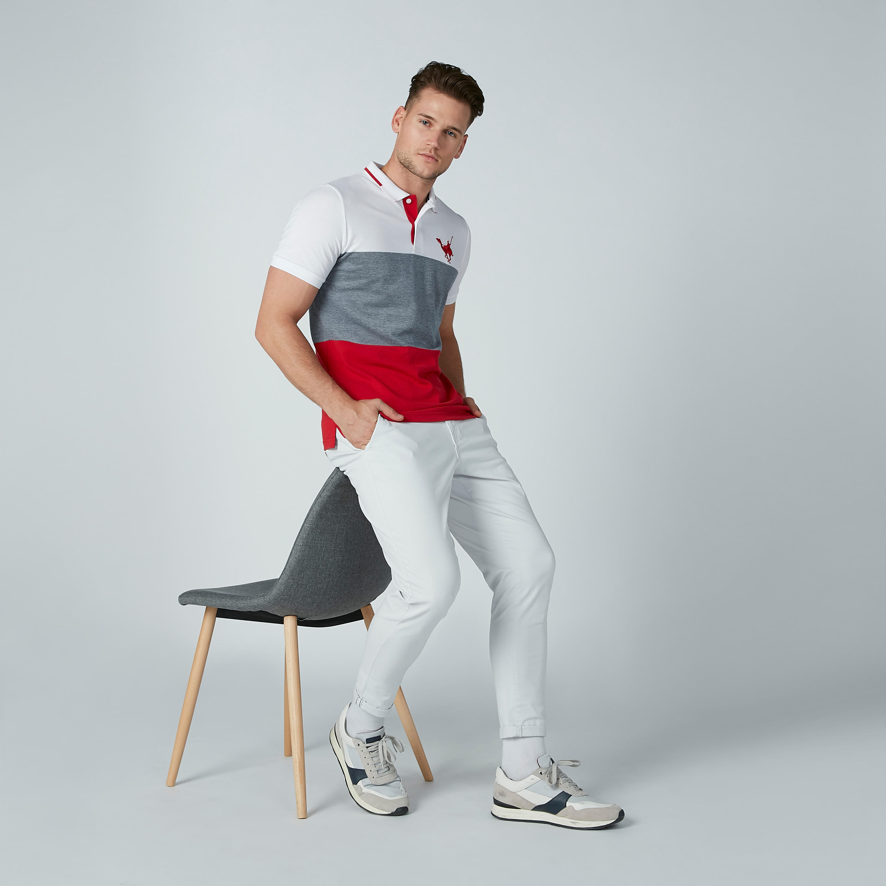 تيشيرت بياقة بولو وأكمام قصيرة-men-clothing-tshirtsandpolos-polos-image-2