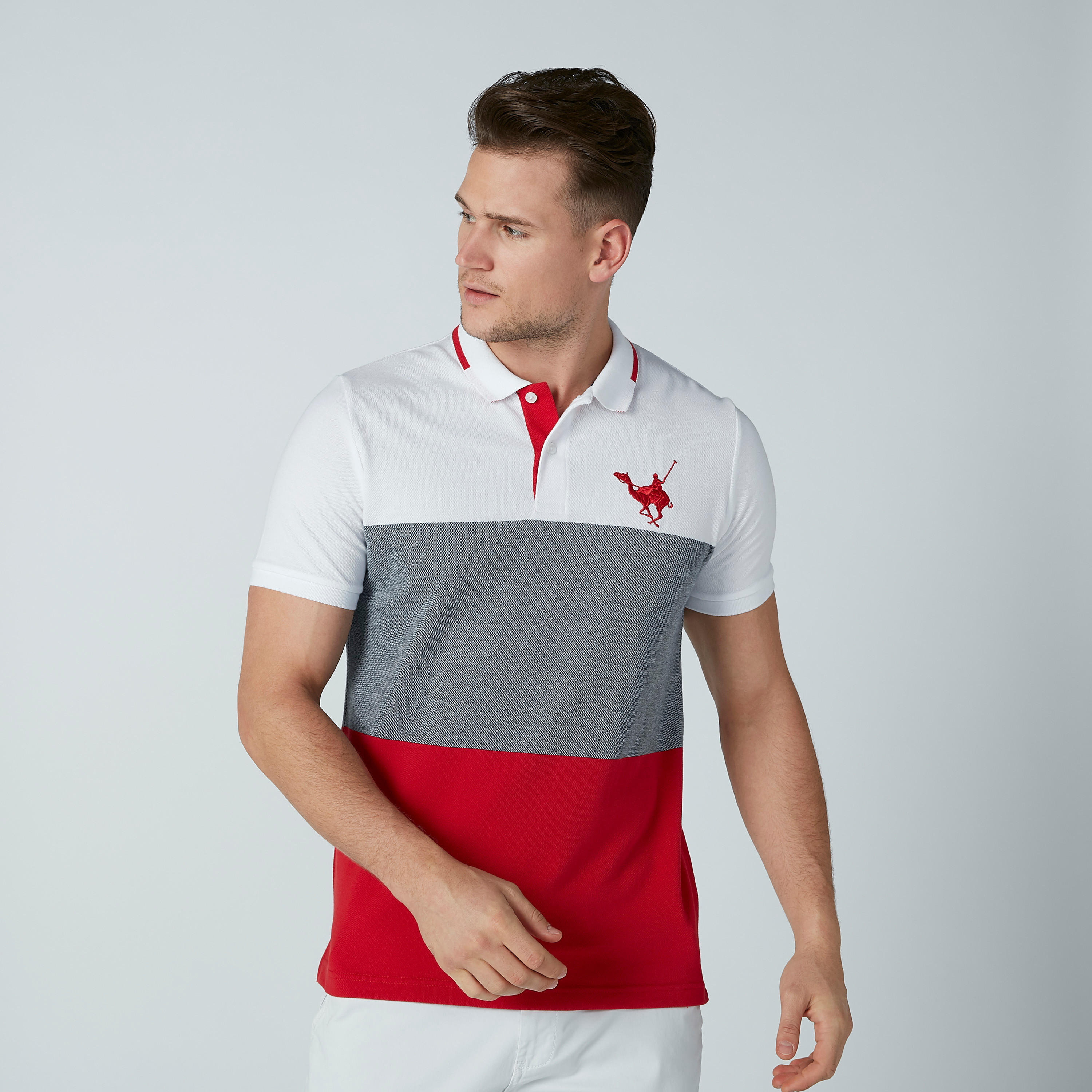 تيشيرت بياقة بولو وأكمام قصيرة-men-clothing-tshirtsandpolos-polos-image-3
