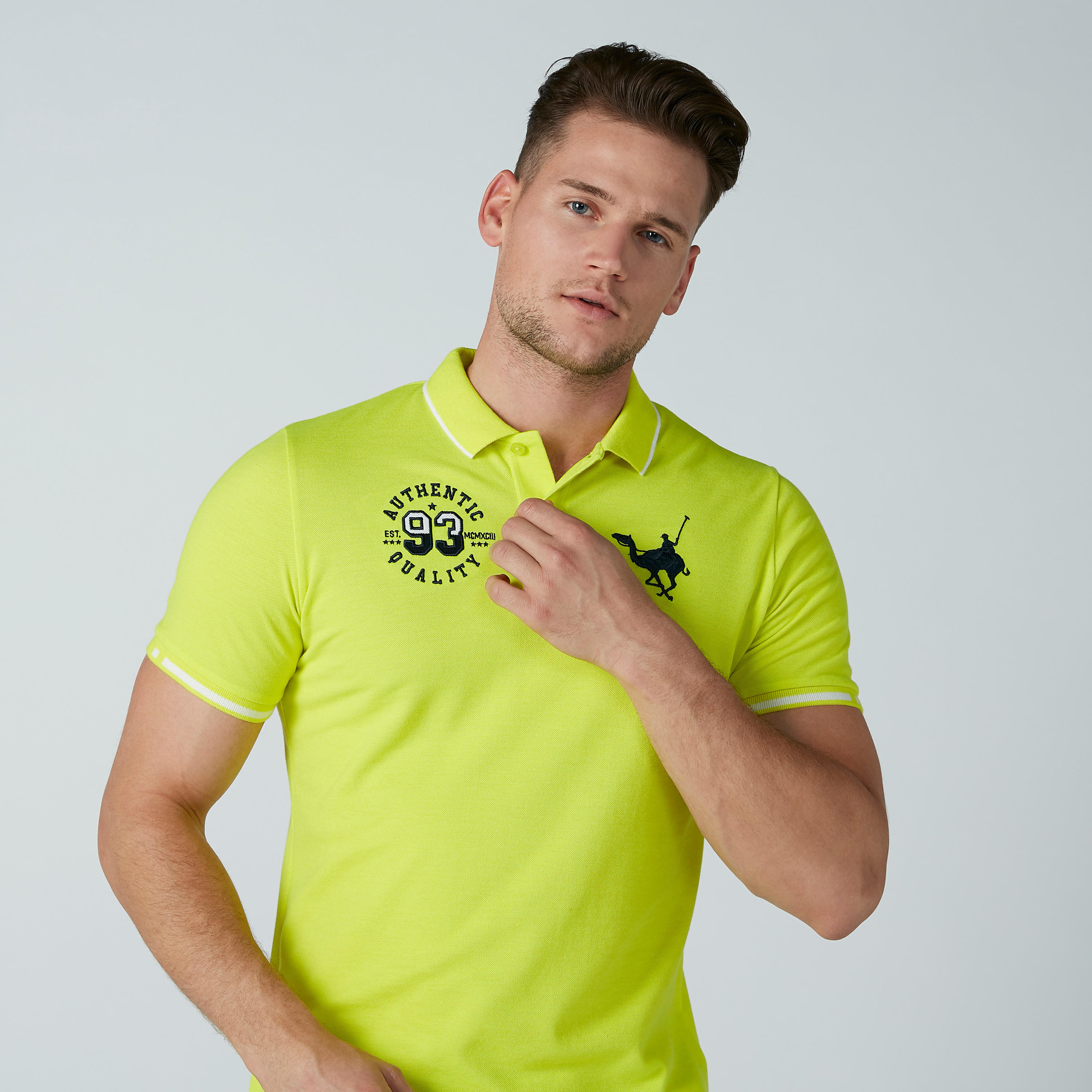 تيشيرت بياقة بولو وأكمام قصيرة-men-clothing-tshirtsandpolos-polos-image-1