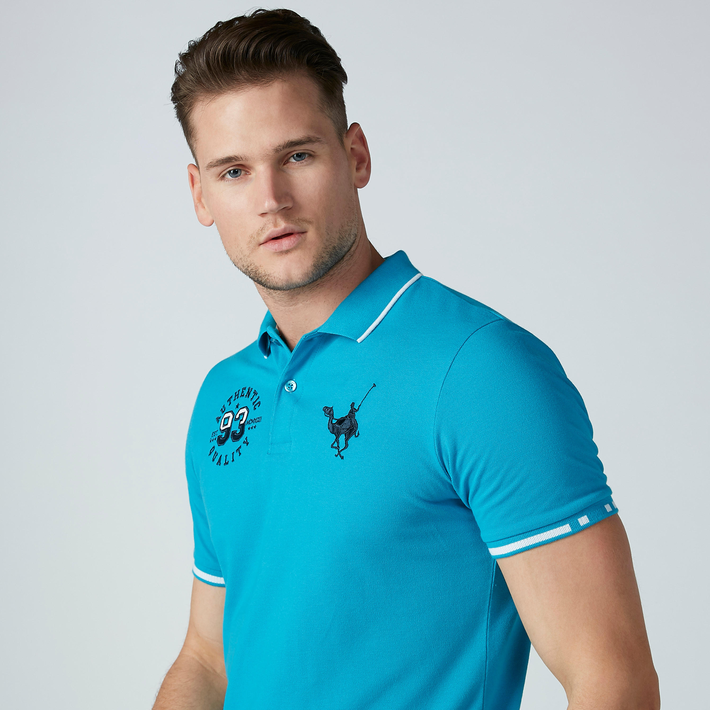 تيشيرت بياقة بولو وأكمام قصيرة-men-clothing-tshirtsandpolos-polos-image-1