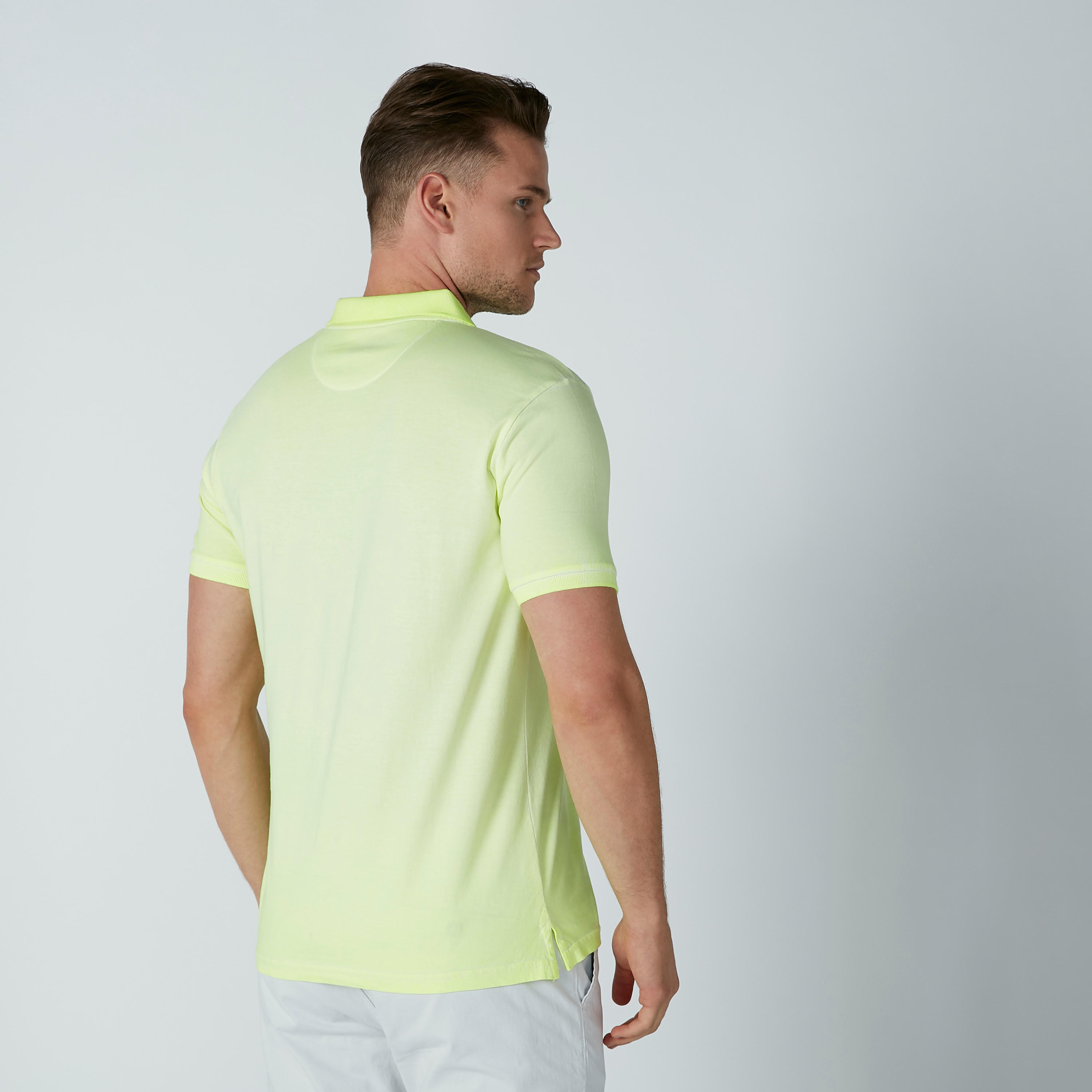 تيشيرت مطرّز بياقة بولو وأكمام قصيرة-men-clothing-tshirtsandpolos-polos-image-4