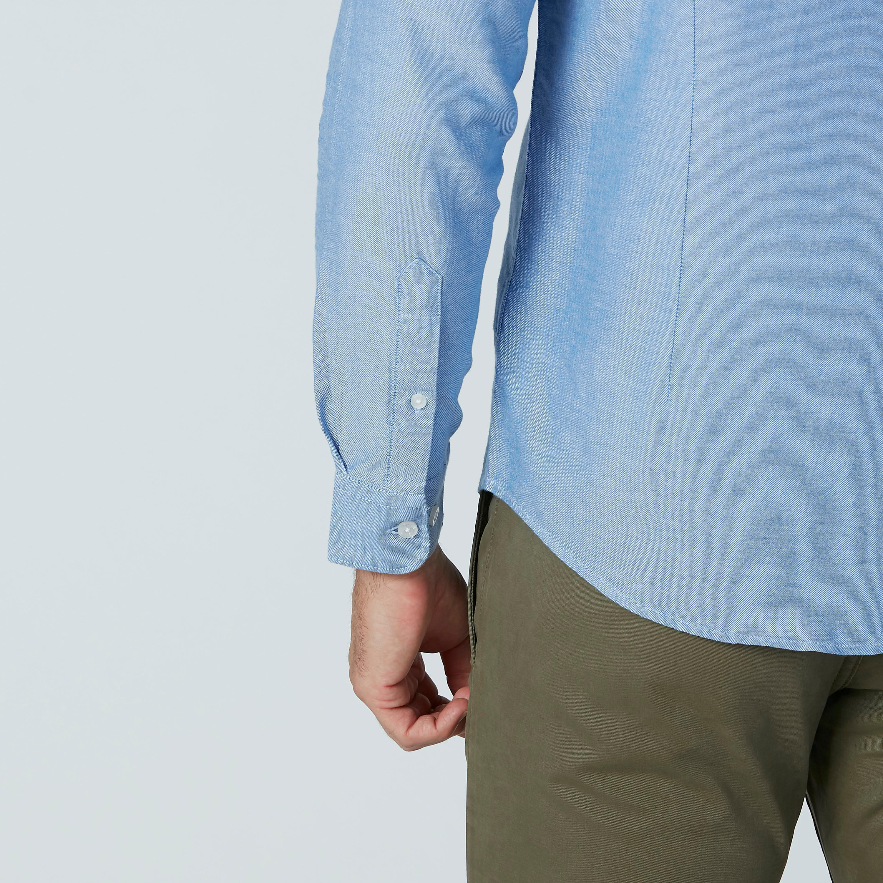 Solid Formal Shirt with Long Sleeves-men-clothing-shirts-image-4