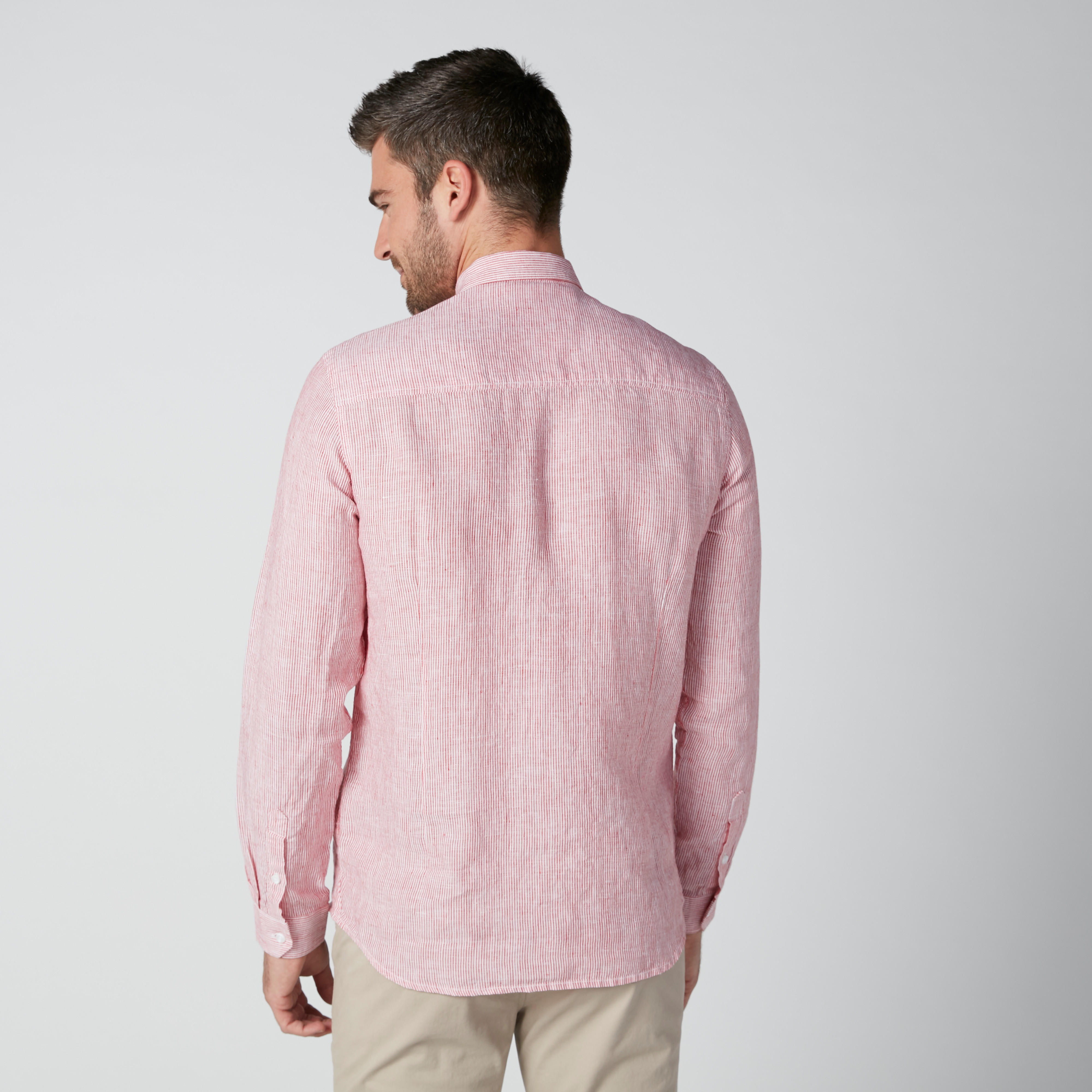 قميص مقلّم بأكمام طويلة وأزرار-men-clothing-shirts-image-3