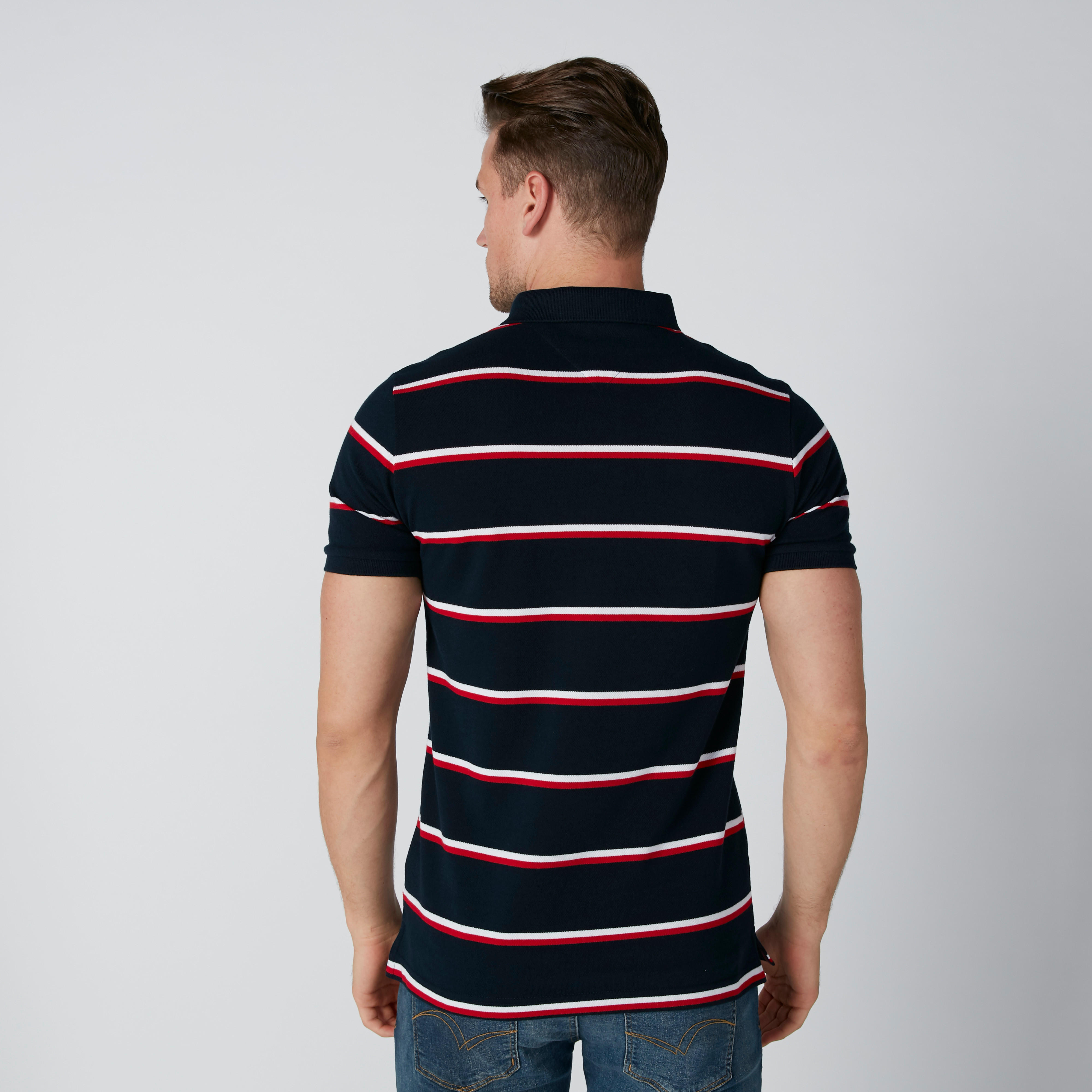 تيشيرت مقلّم بياقة بولو-men-clothing-tshirtsandpolos-polos-image-2