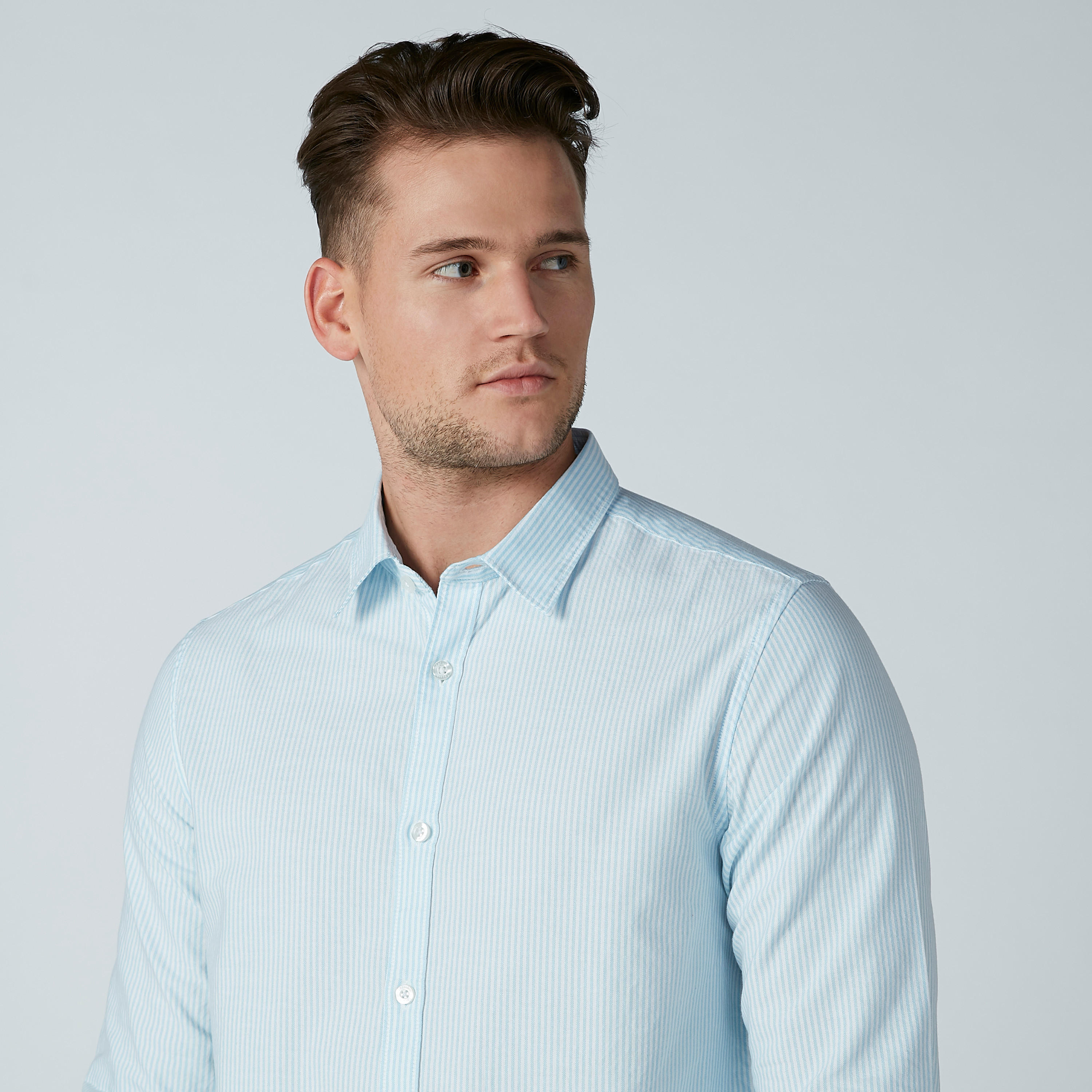 قميص رسمي مقلّم بأكمام طويلة-men-clothing-shirts-image-2